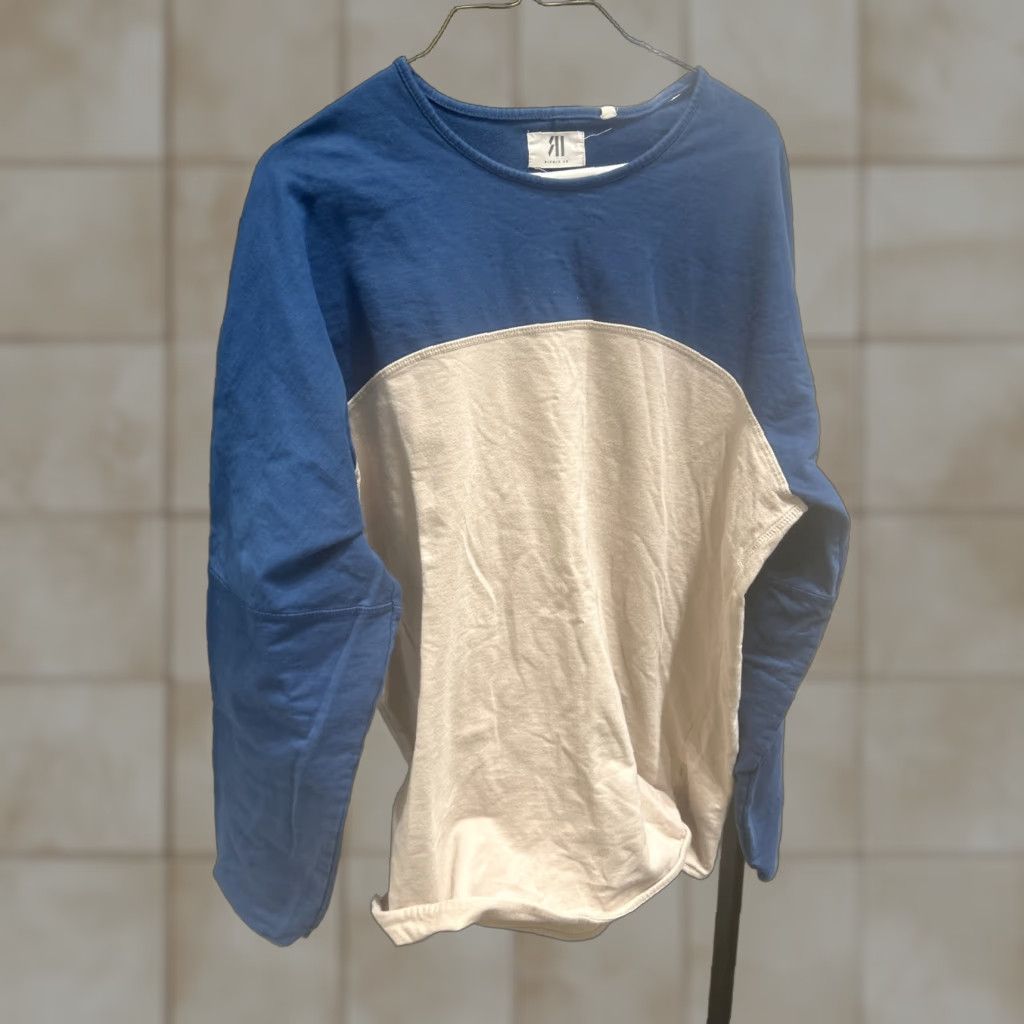Vintage Ritchie Le Sweatshirt L Men Blue Pullover Regular Size Large Size US L / EU 52-54 / 3 - 1 Thumbnail