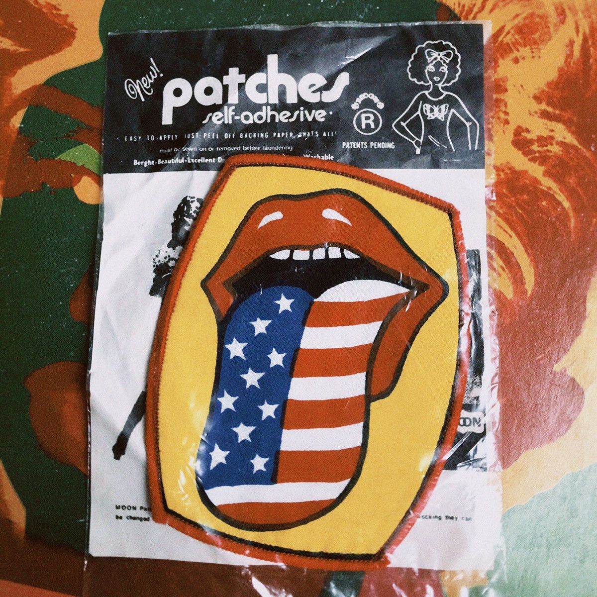 Band Tees × Hysteric Glamour × Le Grande Bleu (L.G.B.) Vintage The Rolling Stone Patches Its Only Rock N’ Roll Patc Size ONE SIZE - 1 Thumbnail