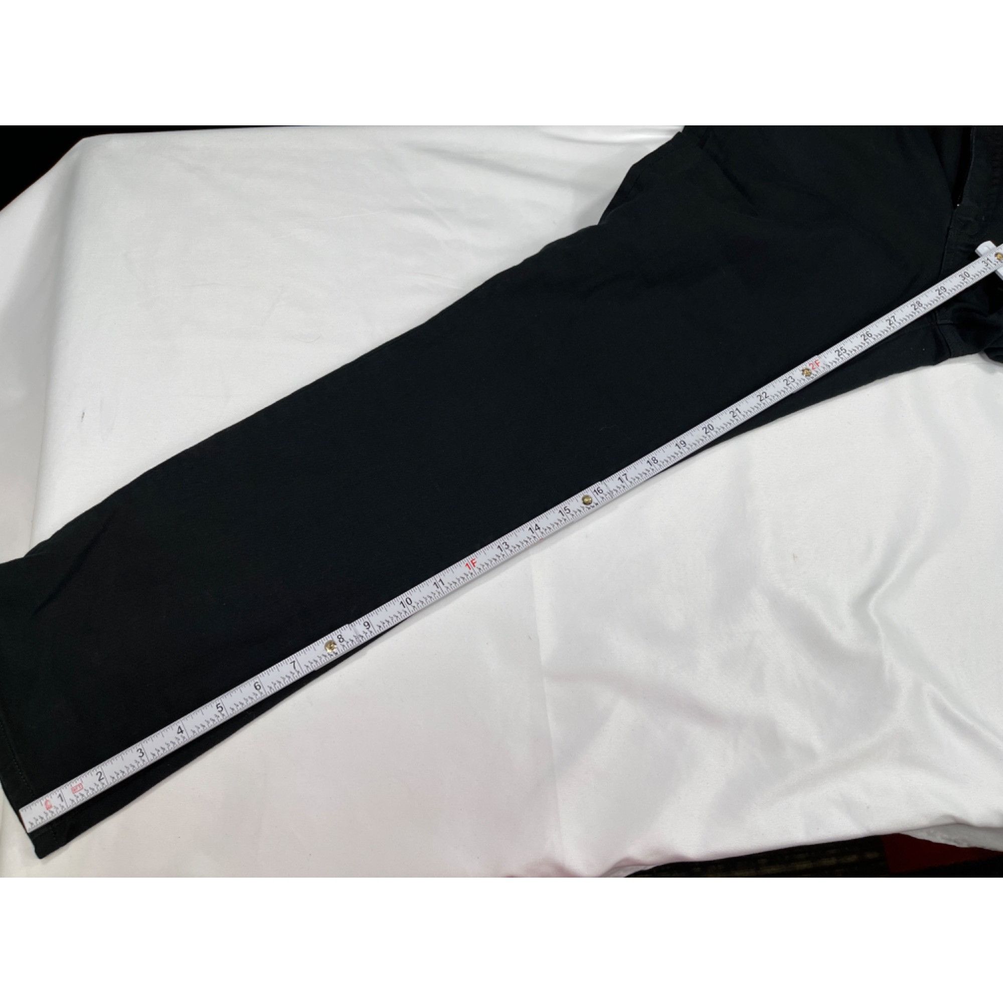 Lauren Ralph Lauren Lauren Ralph Lauren SKU 7886 Womens Black Straight Leg Pants Size 32" / US 10 / IT 46 - 5 Thumbnail