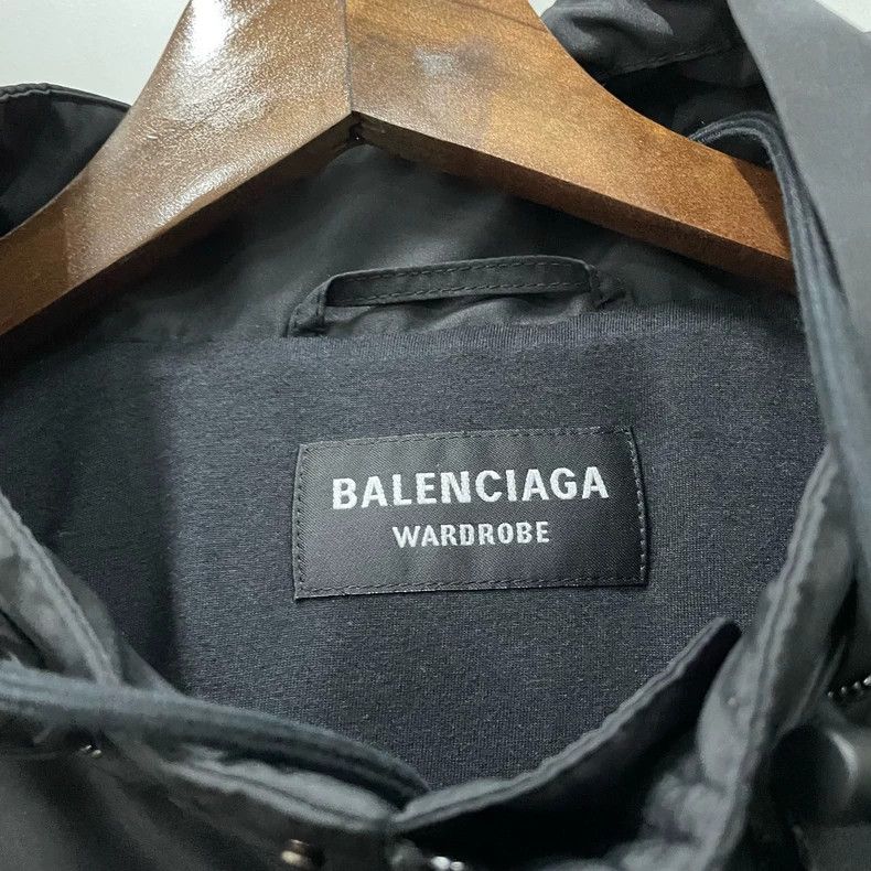 Balenciaga Balenciaga Black logo Coach Jacket Size US M / EU 48-50 / 2 - 4 Thumbnail