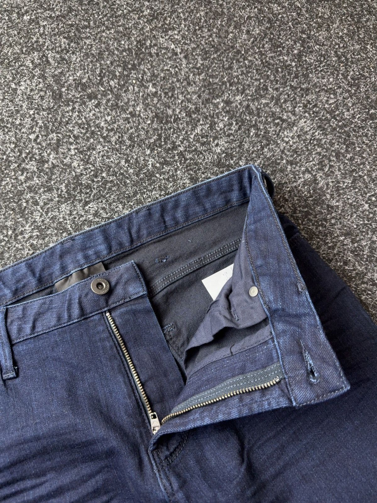 Emporio Armani NWT 00s Luxury Emporio Armani J06 Slim Fit Jeans Dark Blue Size US 30 / EU 46 - 6 Thumbnail