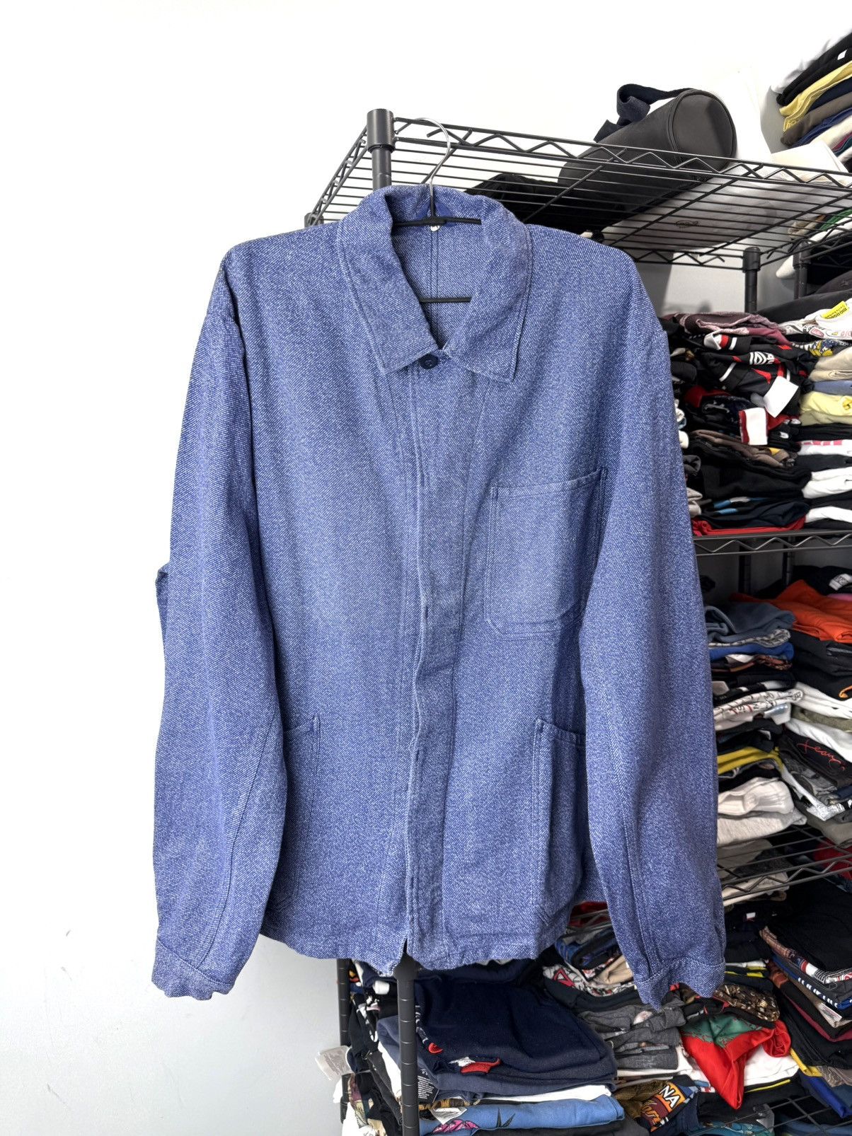 Le Laboureur 70’s Vintage French Work Jacket Archive Size US L / EU 52-54 / 3 - 1 Thumbnail