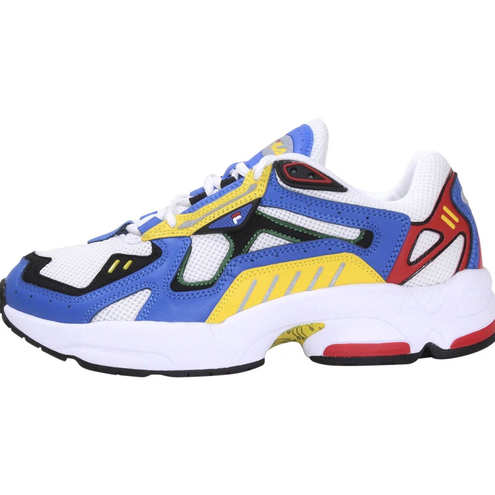 Fila Fila Mens Archive-RJV Sneakers White/Electric Blue/Red Sz: 9 1RM01543 Size US 9 / EU 42 - 3 Thumbnail
