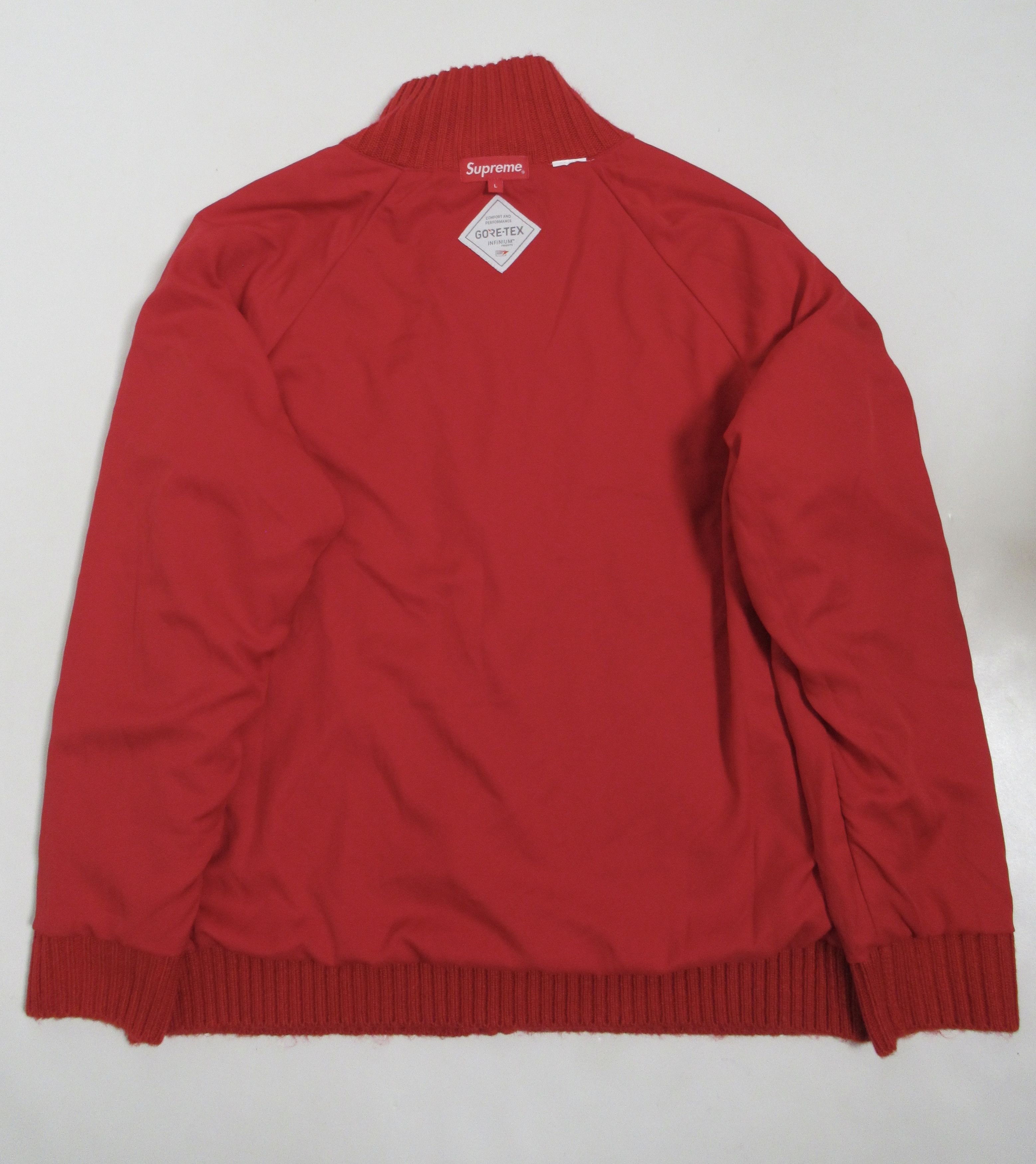 Supreme Supreme Men's Chullo Windstopper® Zip Up Sweater Red Size L Size US L / EU 52-54 / 3 - 9 Thumbnail