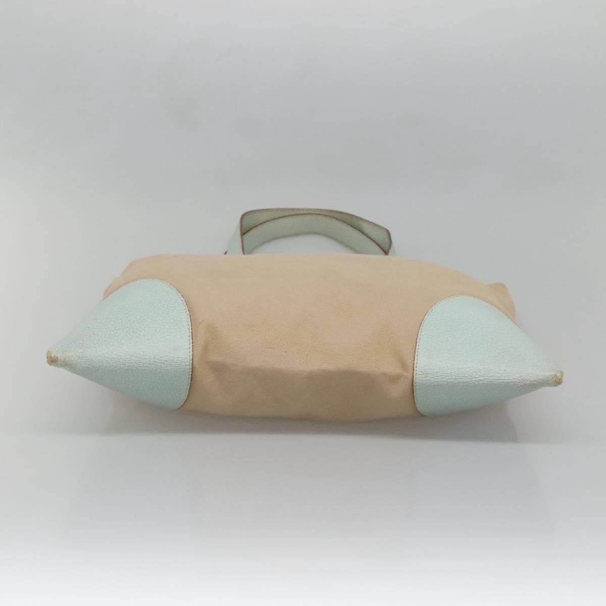 Prada PRADA Tote Bag Canvas Beige Silver Size ONE SIZE - 9 Thumbnail