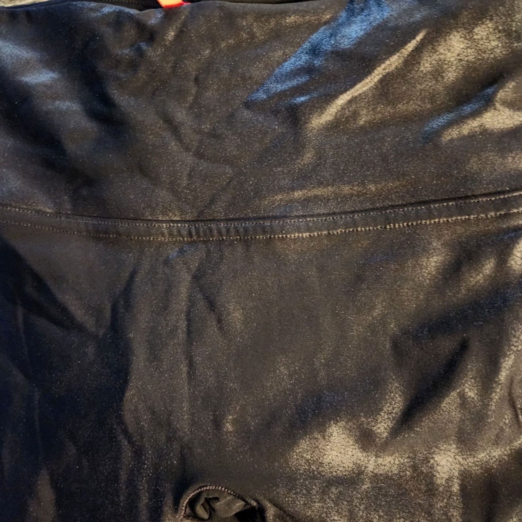 Spanx Spanx Red Label High Waist Faux Leather Leggings Small Black Sheen Shiny Size 28" / US 6 / IT 42 - 5 Thumbnail