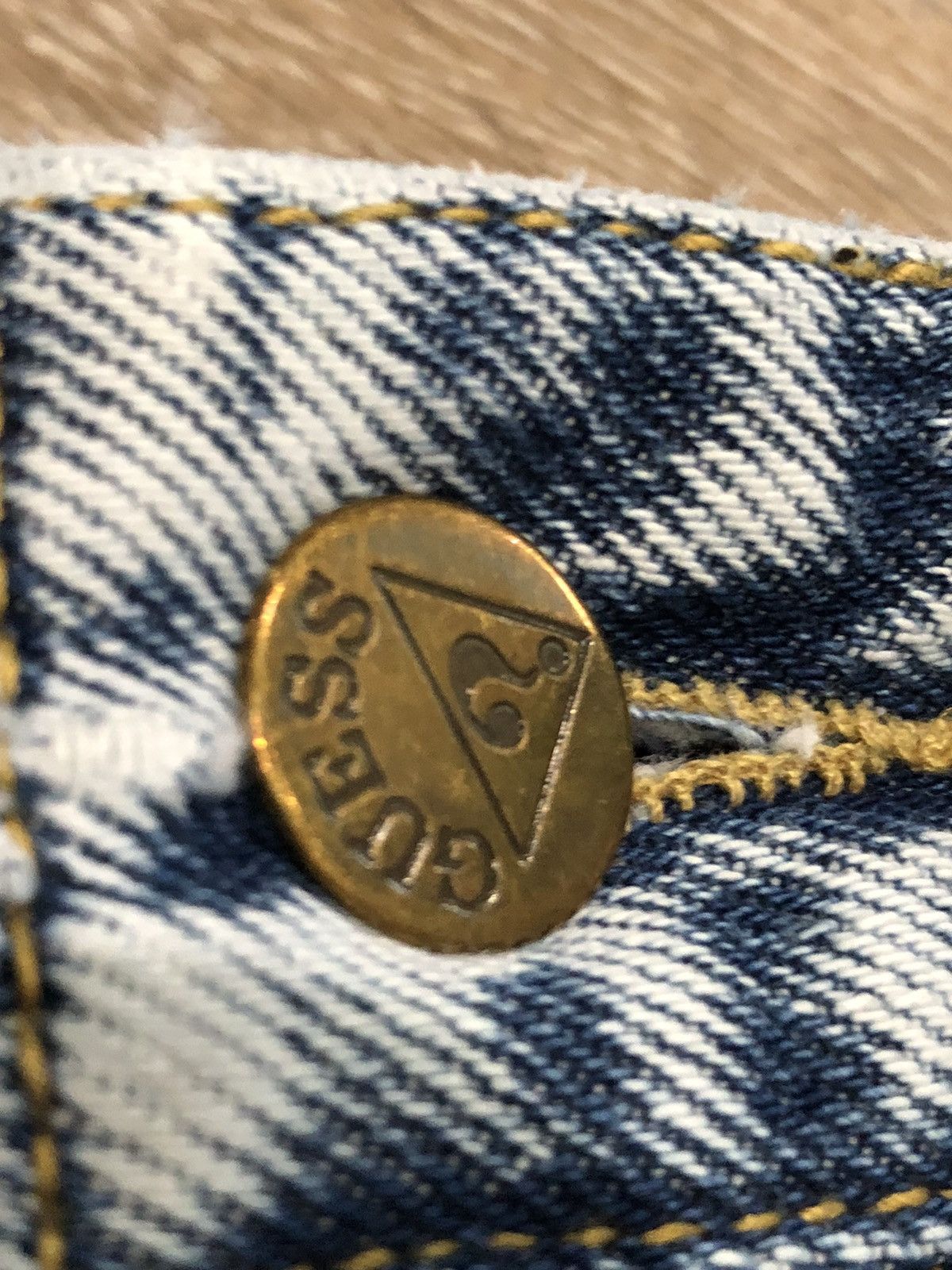 Guess Vtg 1988 Guess Acid Wash Jeans Size 28" / US 6 / IT 42 - 6 Thumbnail