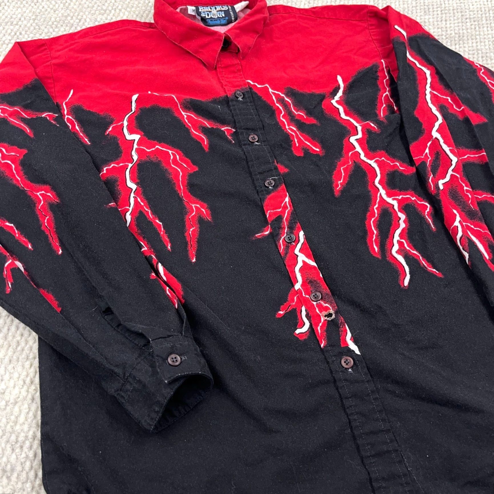 Vintage VINTAGE Panhandle Slim Western Shirt Women Medium Red Black Button-Up Geometric Aztec Classic Size M / US 6-8 / IT 42-44 - 2 Thumbnail