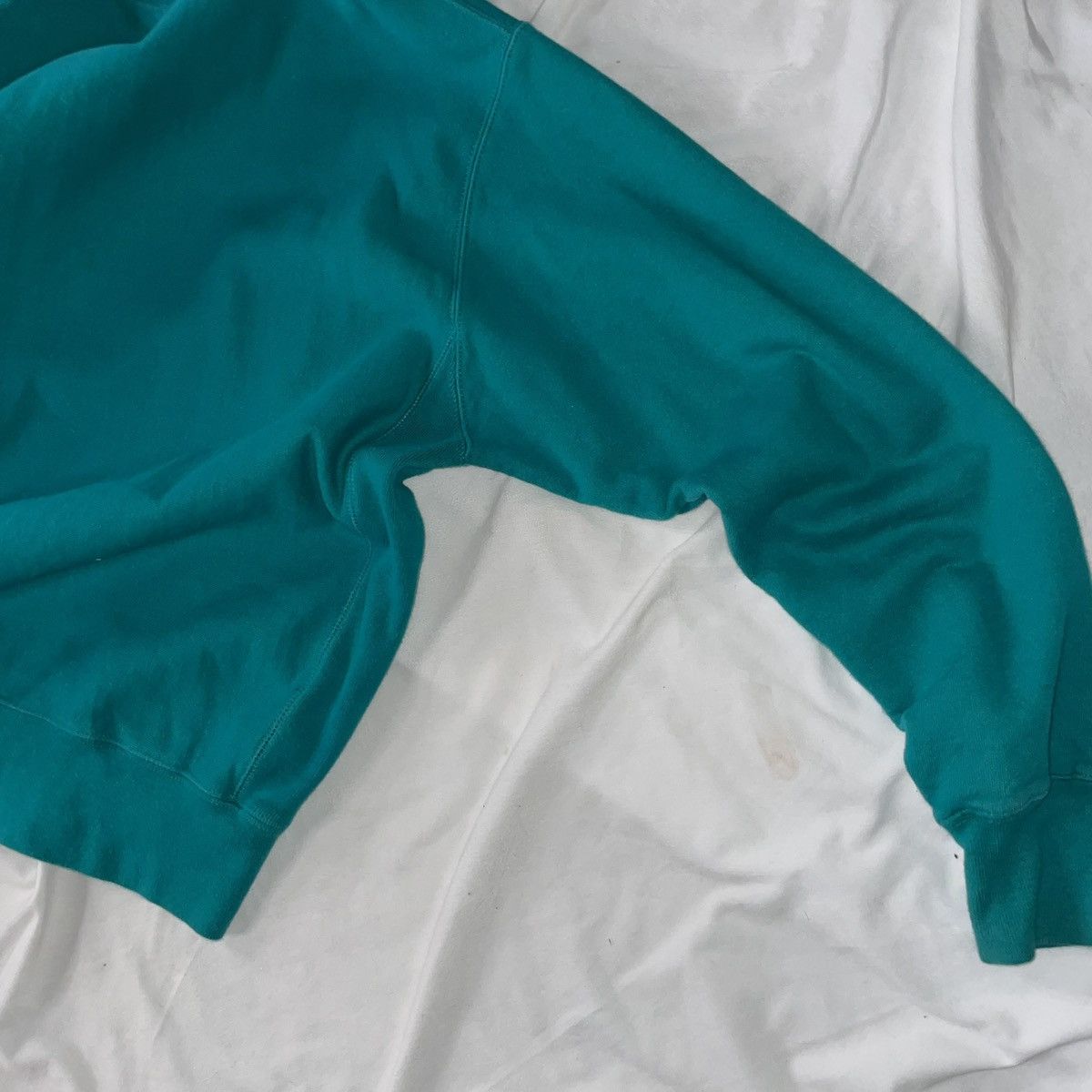 Champion Champion Reverse Weave Teal Sweatshirt Size Large for Women Size L / US 10 / IT 46 - 3 Thumbnail