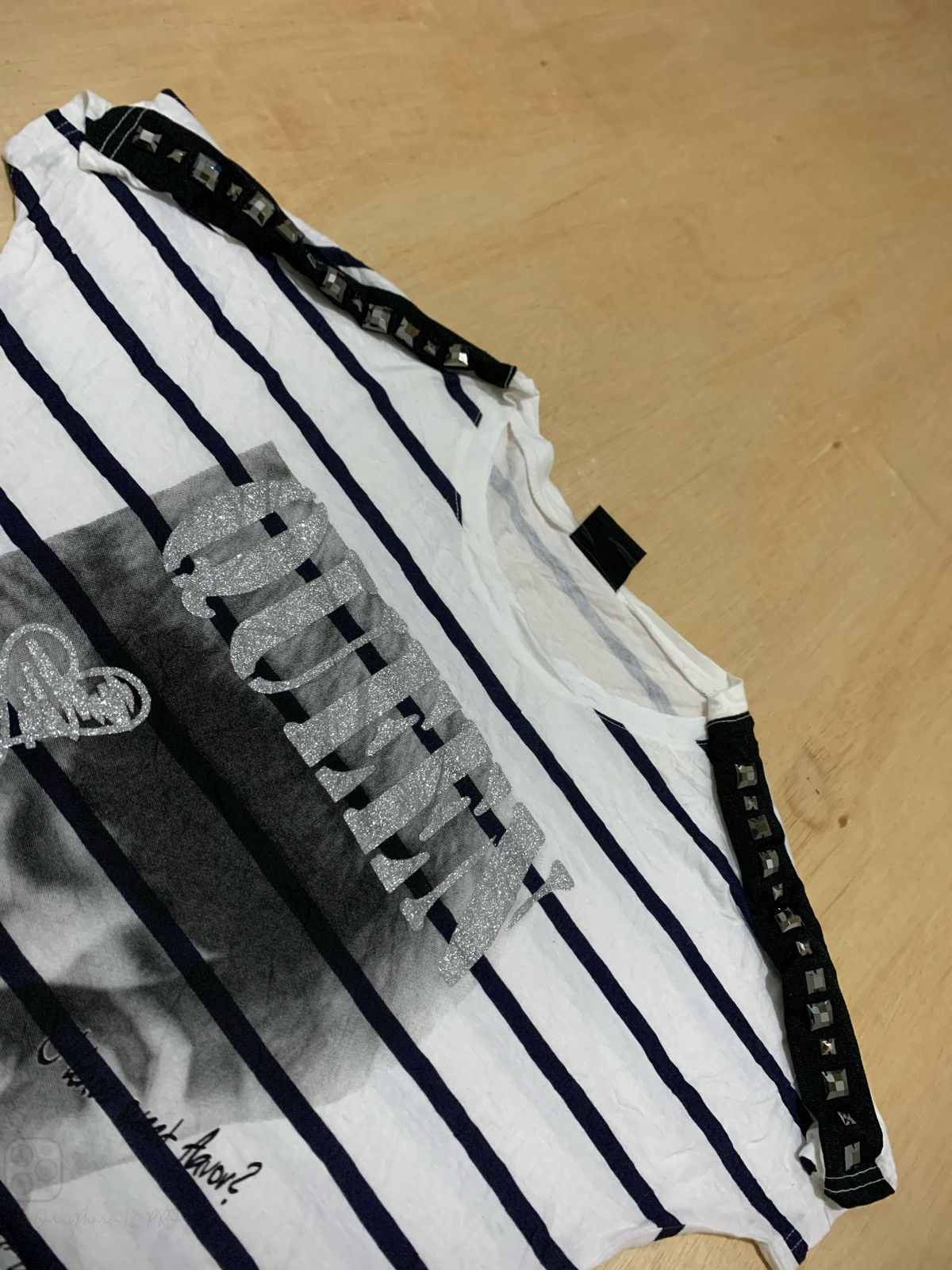 Japanese Brand Y2k Pendora Queen Pawn Stripe Ifsixwasnine Punk styel Size L / US 10 / IT 46 - 3 Thumbnail