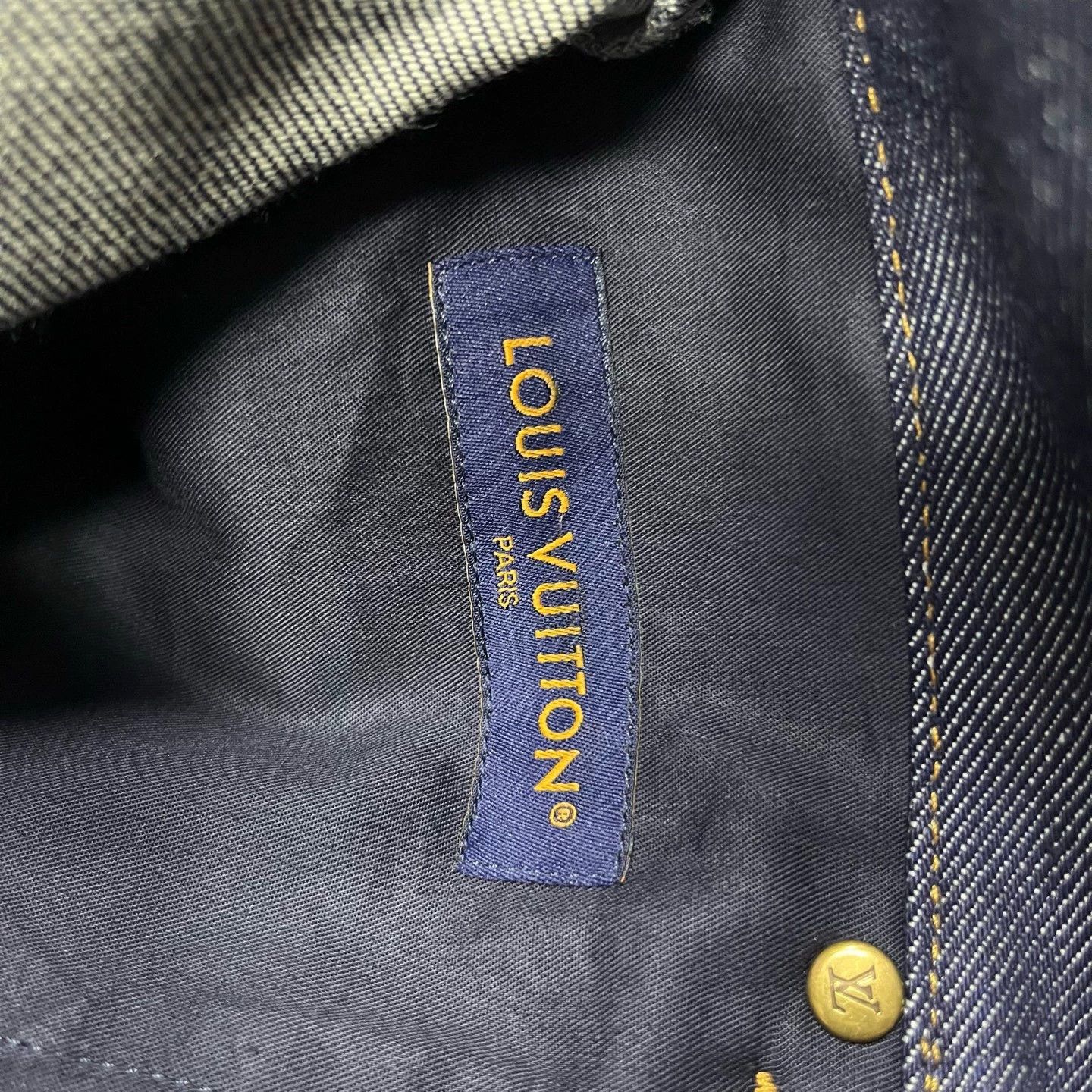 Louis Vuitton louis vuitton blue logo embroidered flared jeans Size US 30 / EU 46 - 3 Thumbnail