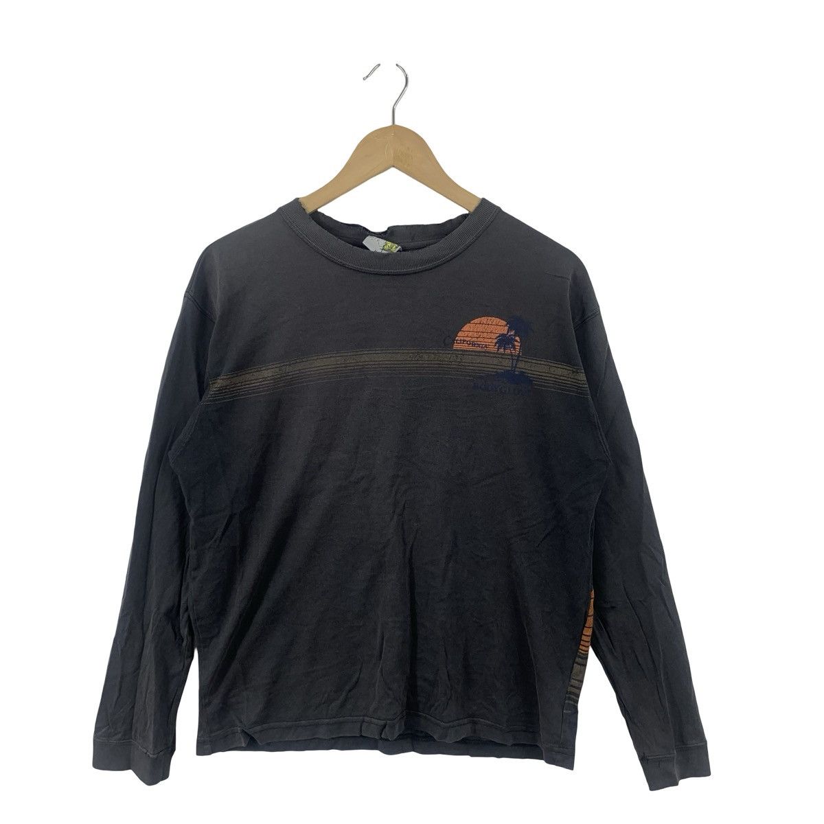 Vintage Vintage WASHED SMALL SUNSET Graphic Minimal Streetwear Style Size US M / EU 48-50 / 2 - 5 Thumbnail