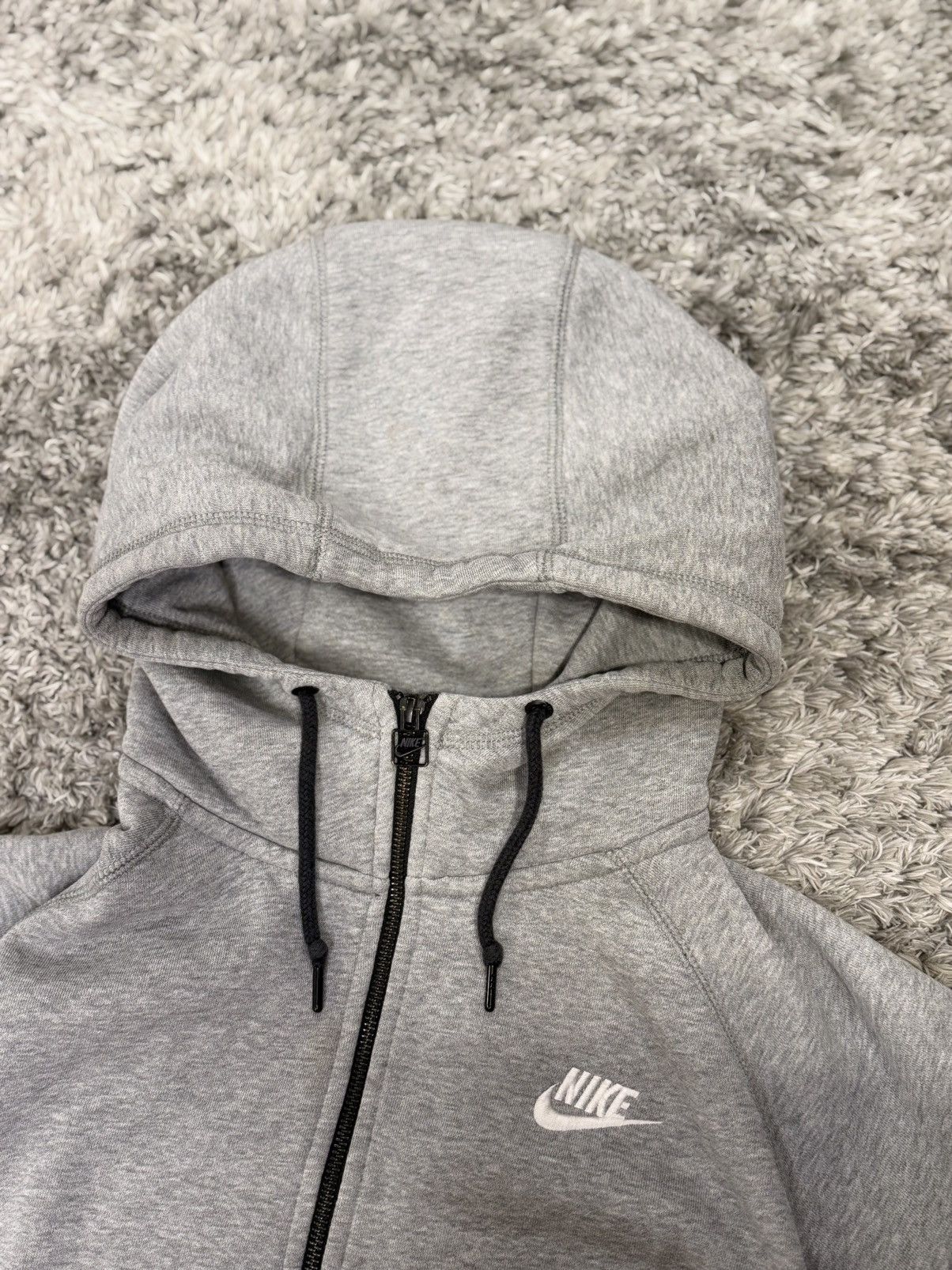 Nike Nike Sportswear Hoodie Mens XL Gray Tech Fleece Size US XL / EU 56 / 4 - 5 Thumbnail