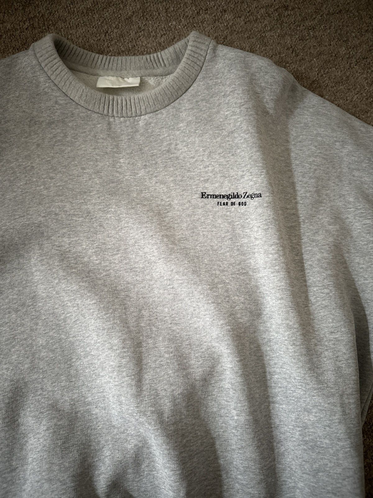 Ermenegildo Zegna × Fear of God Ermenegildo Zegna X Fear Of God Sweatshirt Size US M / EU 48-50 / 2 - 2 Thumbnail