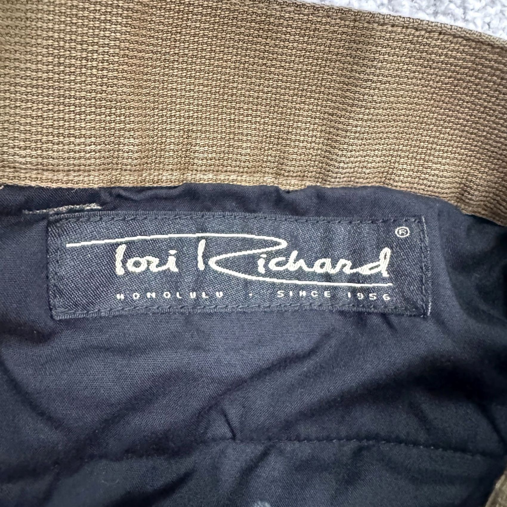 Tori Richard Tori Richard Dress Pants Mens 32 Brown Pleated Front Straight Leg Cuffed Boxy? Size US 32 / EU 48 - 6 Thumbnail