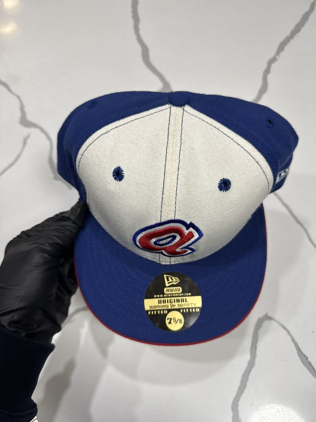 New Era Vintage Atlanta’s Braves New Era Fitted Baseball Cap Size ONE SIZE - 4 Thumbnail