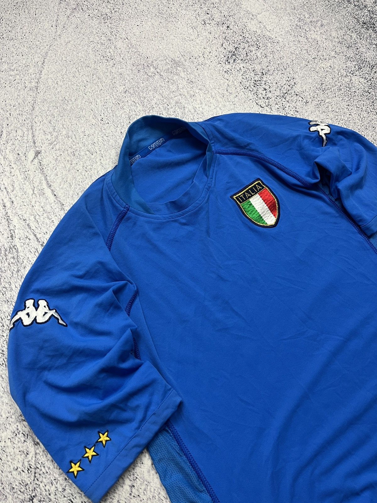 Kappa × Vintage Italy 2000/2002 Kappa #19 Home Football Shirt Soccer Jersey Size US L / EU 52-54 / 3 - 5 Thumbnail