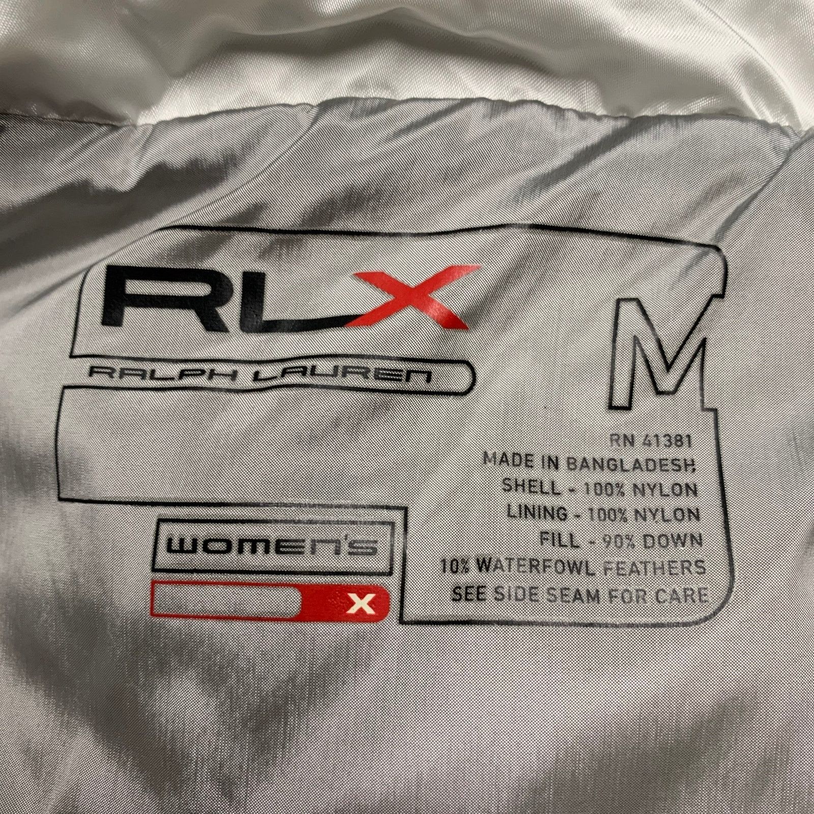 Ralph Lauren RLX by RALPH LAUREN Size M White Nylon Padded Zip Up Vest Size M / US 6-8 / IT 42-44 - 4 Thumbnail