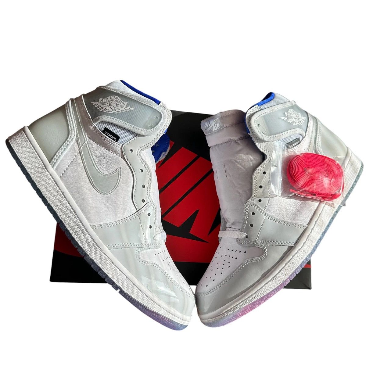 Jordan Brand Jordan 1 Zoom High Racer Blue Size US 10.5 / EU 43-44 - 1 Thumbnail