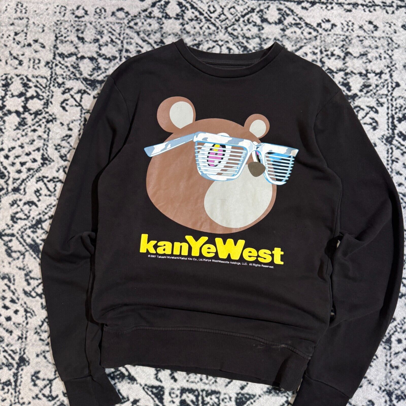 Kanye West × Vintage Kanye West Black Cotton Crewneck Sweatshirt Size XS Yeezy Size US XS / EU 42 / 0 - 5 Thumbnail