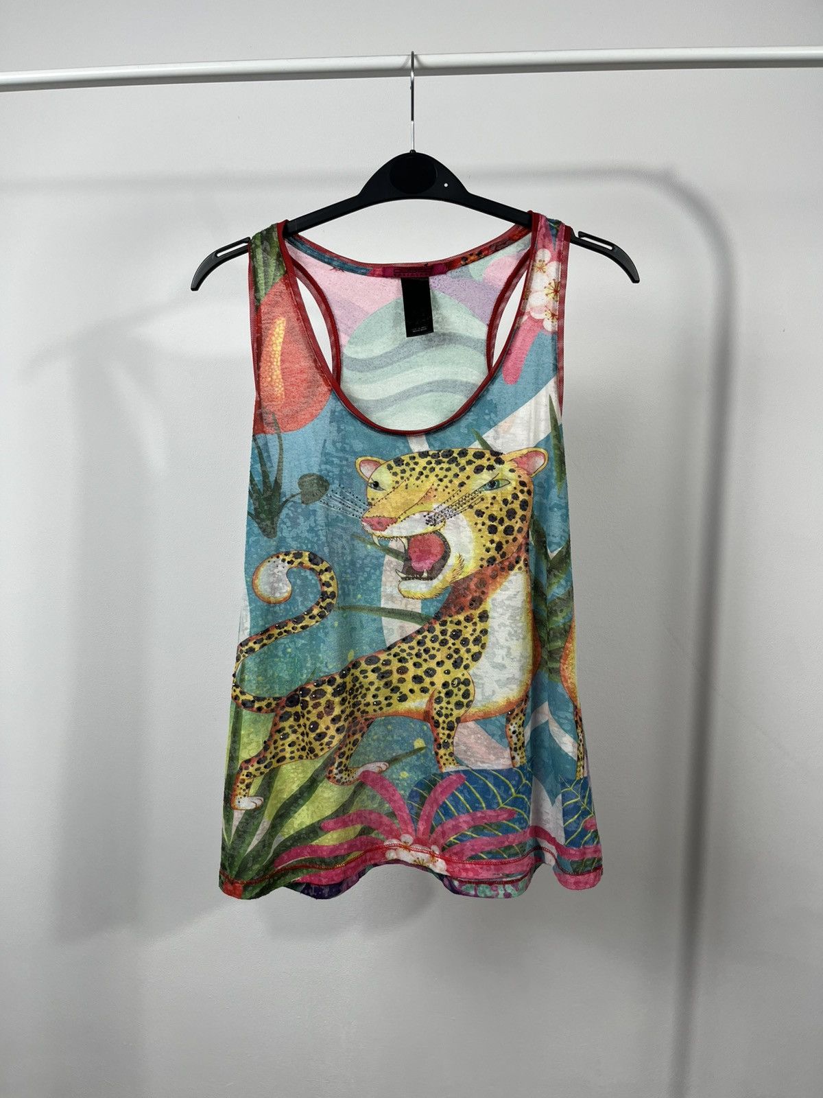 Custo Barcelona Custo Barcelona Leopard Print Tank Top Size M Size M / US 6-8 / IT 42-44 - 1 Thumbnail