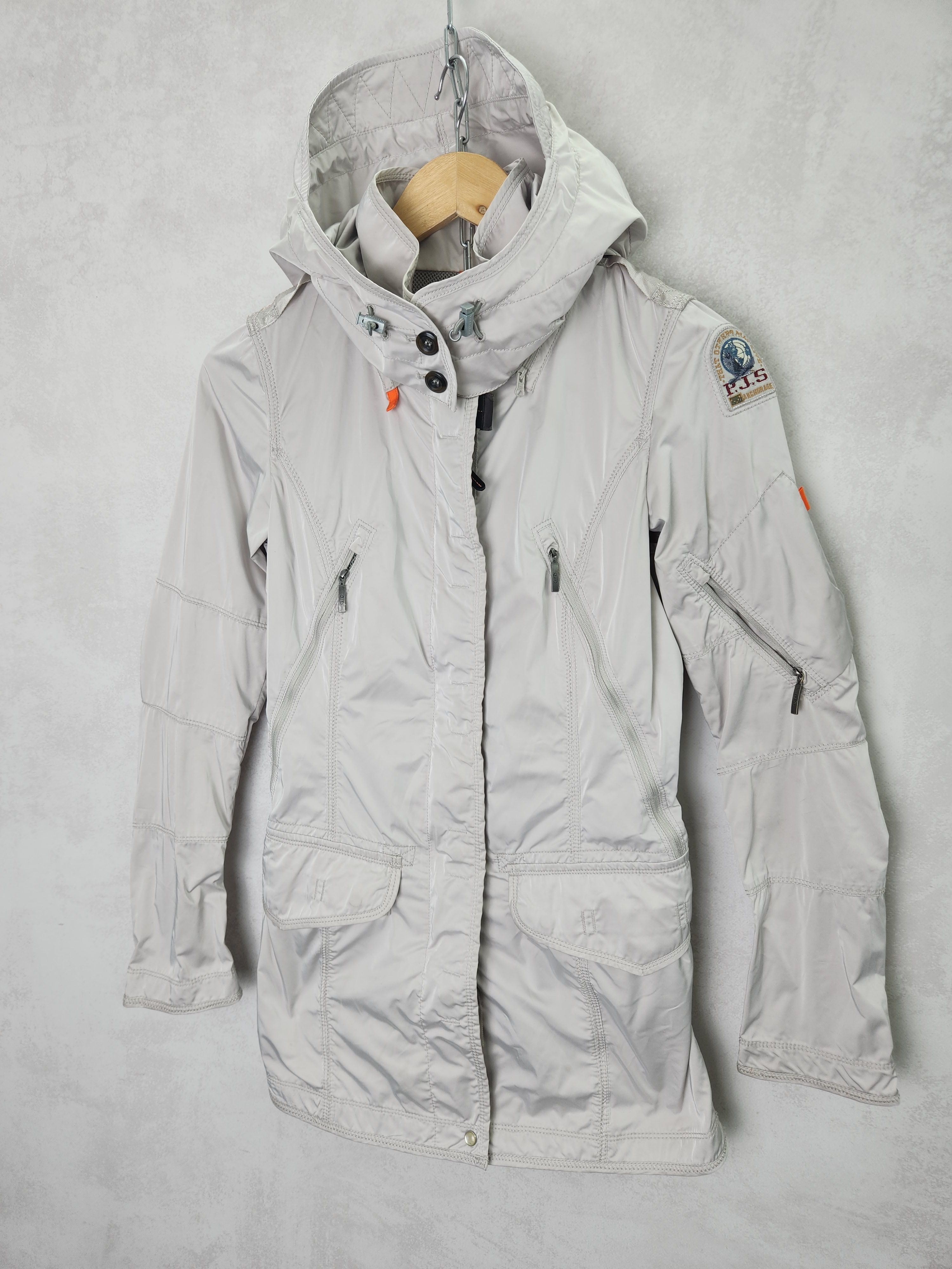 Parajumpers Parajumpers windbreaker womens silver jacket XS Size XS / US 0-2 / IT 36-38 - 2 Thumbnail