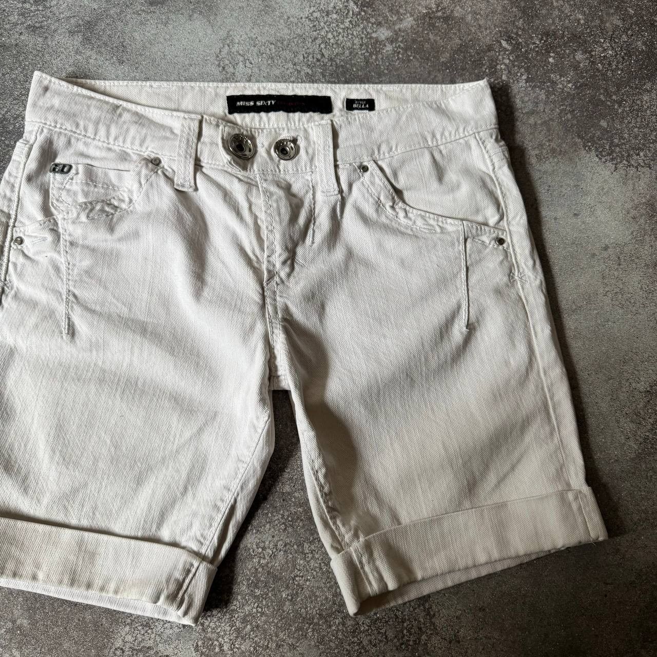 Japanese Brand × Miss Sixty × Vintage Miss Sixty Y2K Super Sexy Mini Shorts Size 26" / US 2 / IT 38 - 6 Thumbnail