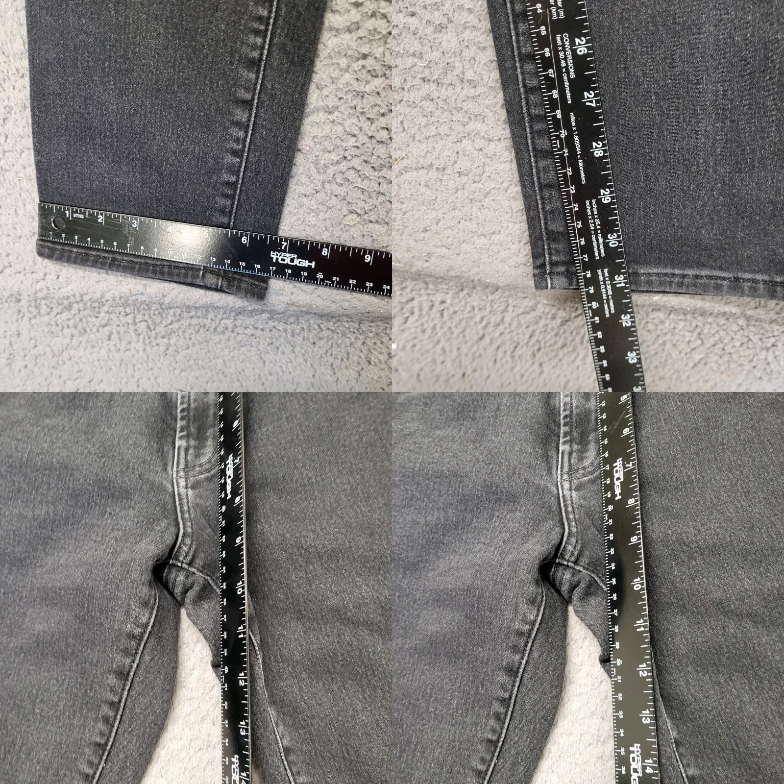 J Brand J Brand Jeans Men's 30x31 Black Kane Straight Fit Jeans Size US 30 / EU 46 - 8 Thumbnail