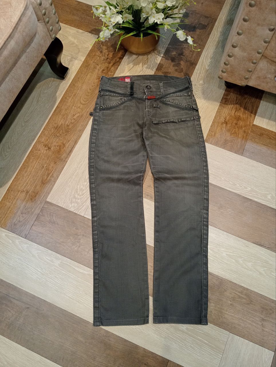 Marithe + Francois Girbaud LE JEAN DE MARITHE FRANCOIS GIRBAUD STRETCH JEANS Size US 30 / EU 46 - 1 Thumbnail
