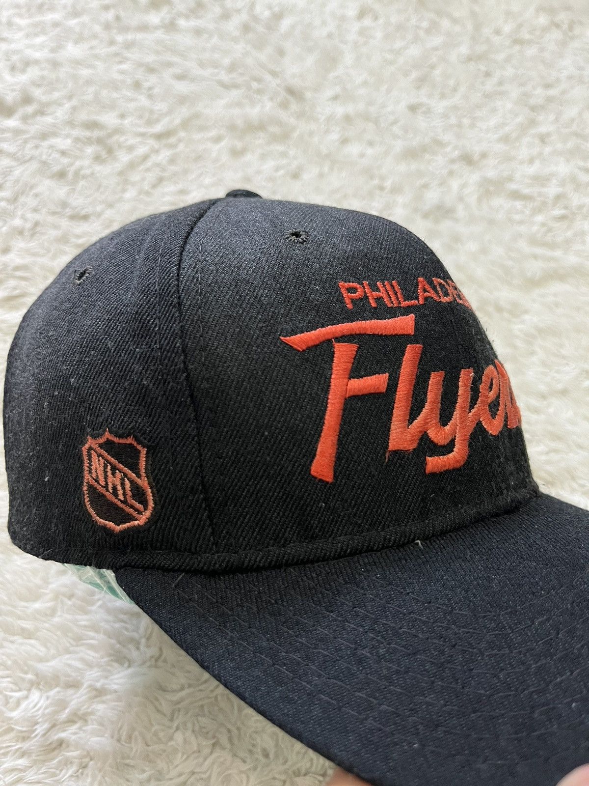 NFL × Sports Specialties vintage 90's philadelhia flyers single line script nhl cap Size ONE SIZE - 5 Thumbnail