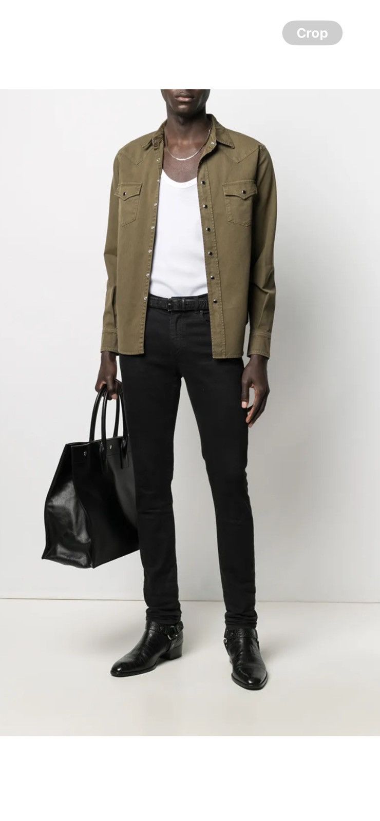 Saint Laurent Paris Saint Laurent western shirt. L. $920 Size US L / EU 52-54 / 3 - 1 Thumbnail