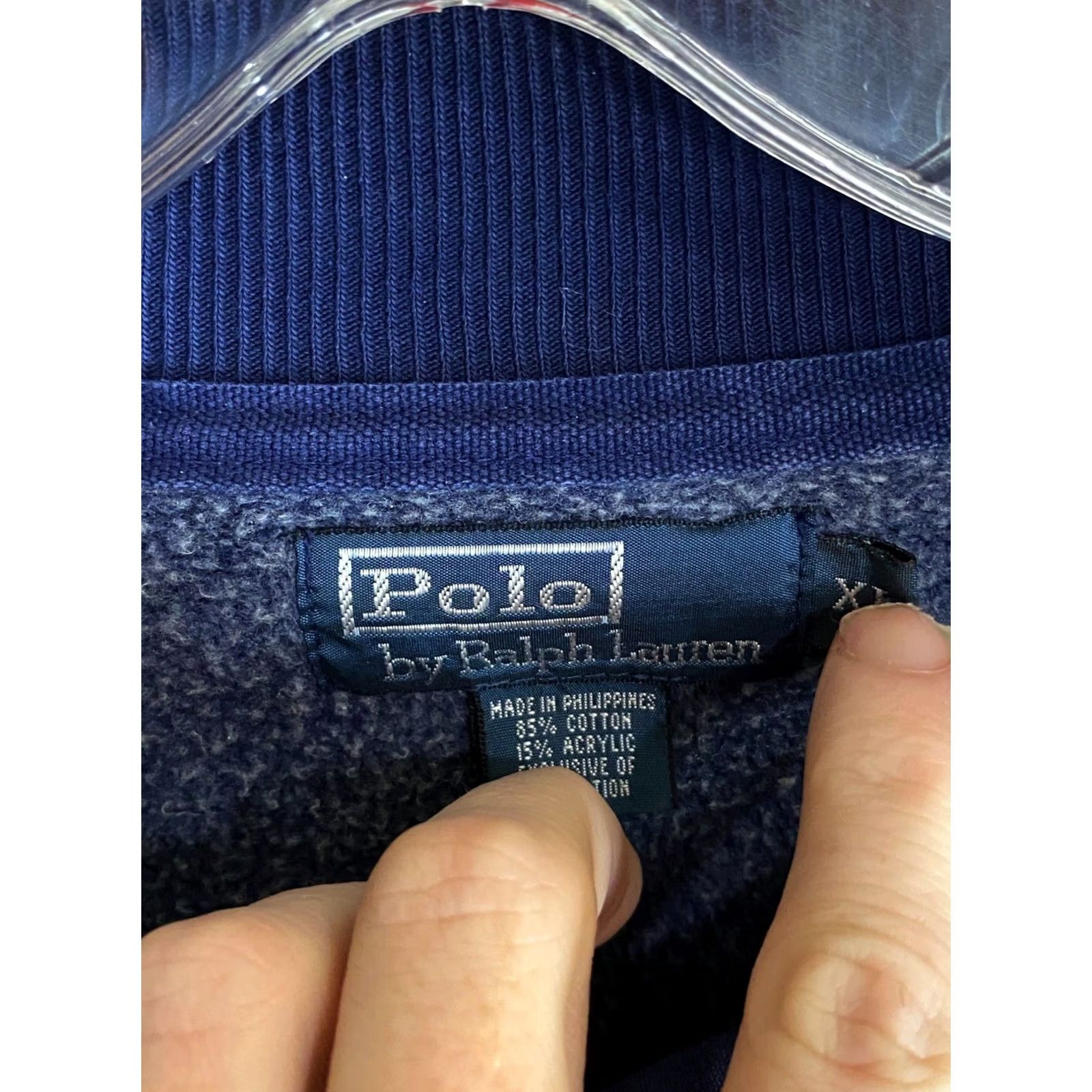 Polo Ralph Lauren Polo Ralph Lauren SweatER XL Extra Large Shirt Men VTG Blend Polo SWEATER XL Sharp Size US XL / EU 56 / 4 - 7 Thumbnail