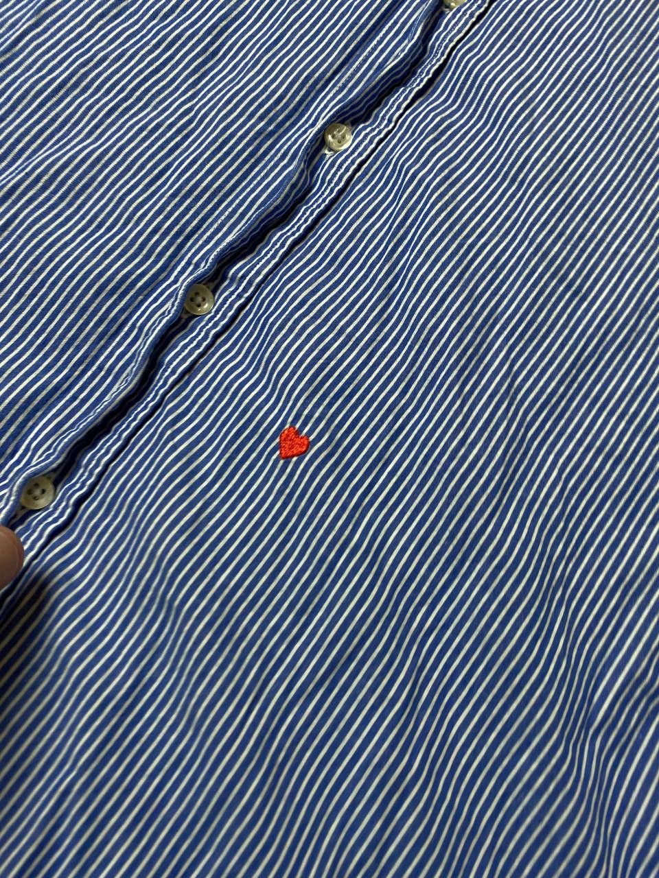 Moschino Moschino Striped Shirt Button Up Size M / US 6-8 / IT 42-44 - 16 Thumbnail
