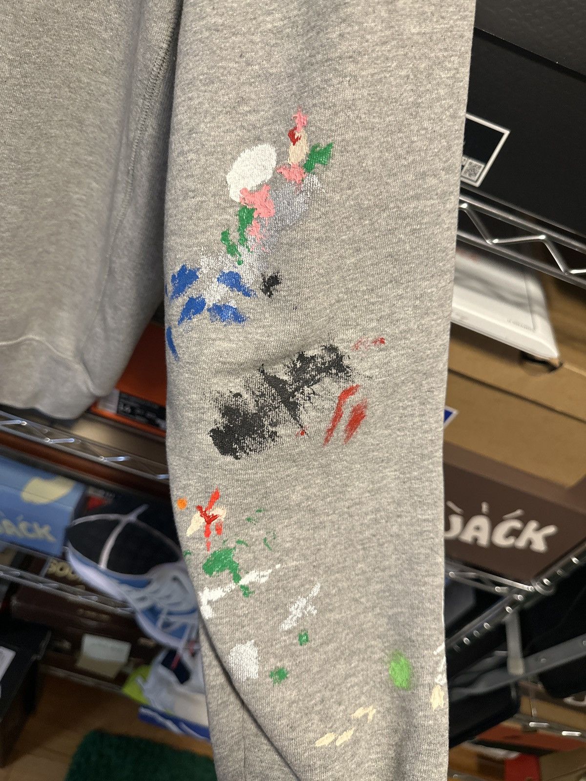 Gallery Dept. GALLERY DEPT LOGO PAINTED HOODIE XXL Size US XXL / EU 58 / 5 - 5 Thumbnail