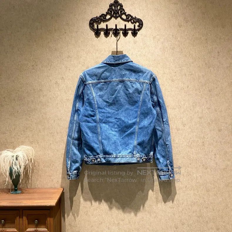 Acne Studios Acne Studios Washed Blue Denim Jacket Size US M / EU 48-50 / 2 - 2 Thumbnail