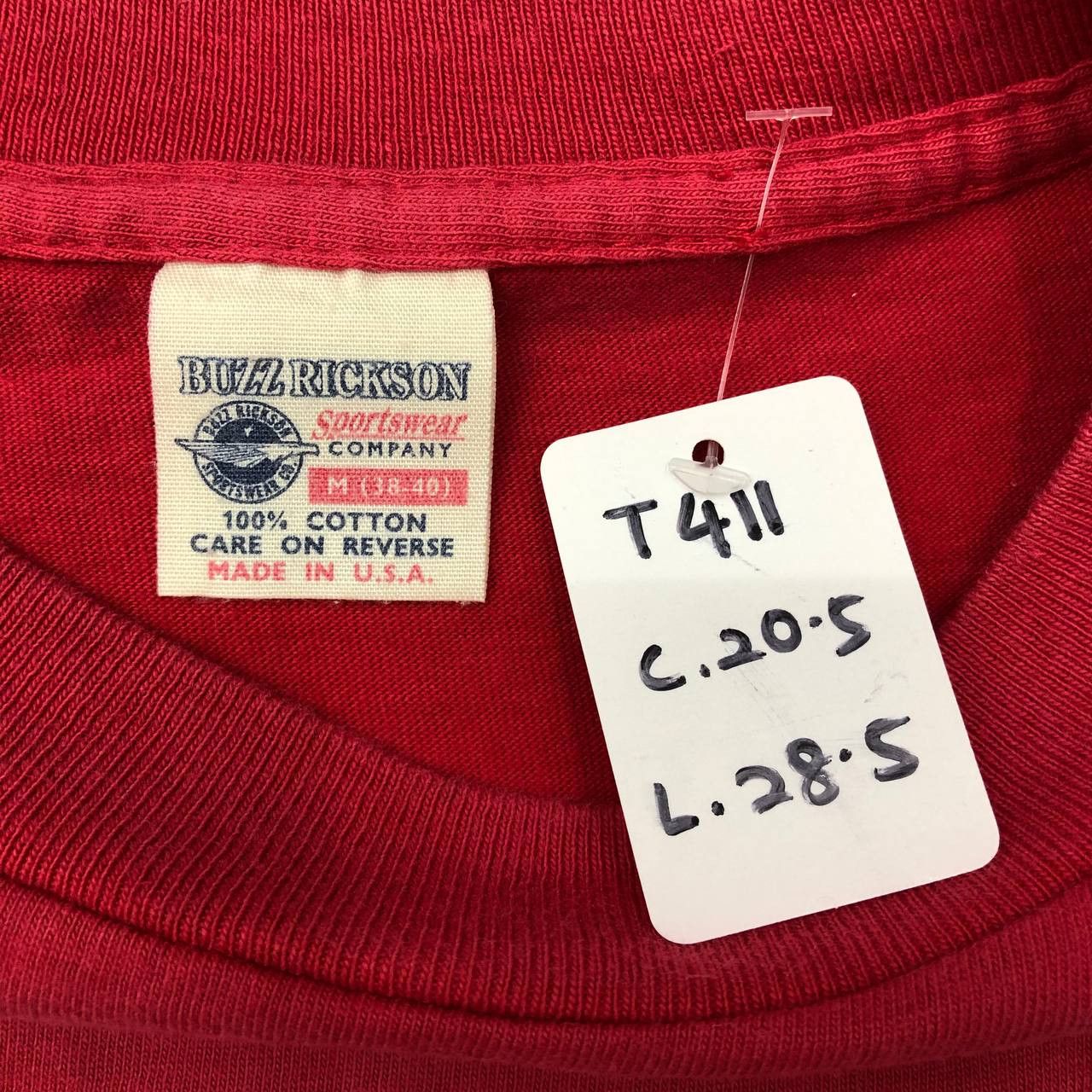 Buzz Rickson's T411 BUZZ RICKSONS THE AIR TRANSPORT COMMAND ARMY TEE Size US M / EU 48-50 / 2 - 5 Thumbnail