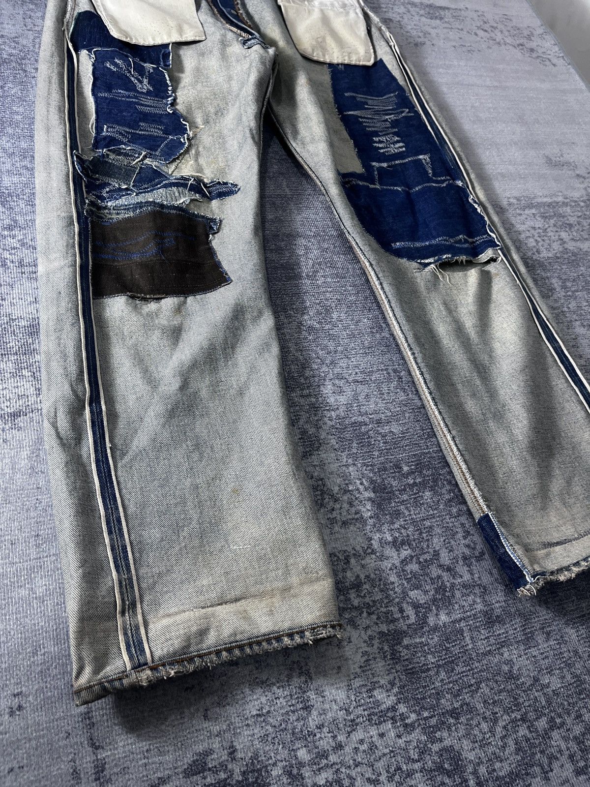 Levi's LEVIS 66 501 DISTRESSED SELVEDGE 60/70s Size US 34 / EU 50 - 10 Thumbnail