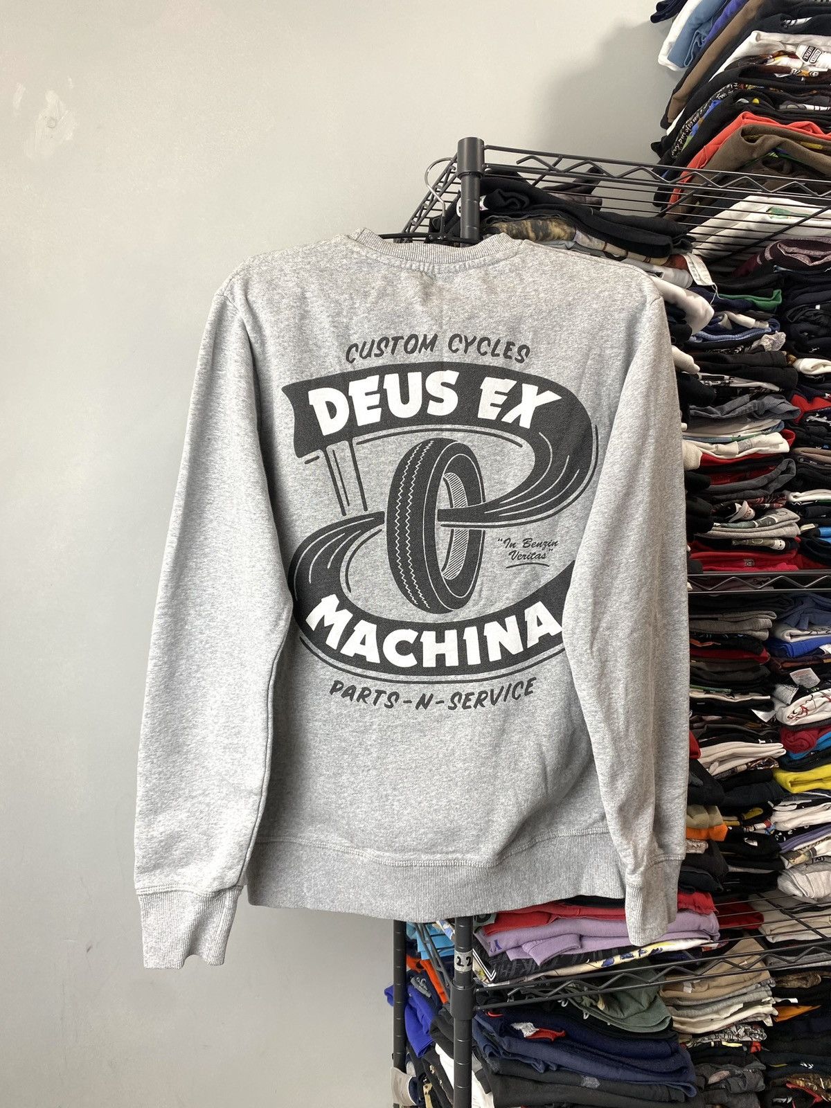 Deus Ex Machina Deus Ex Machina Sweatshirt Rapha Bicycle Racing Size US S / EU 44-46 / 1 - 1 Thumbnail