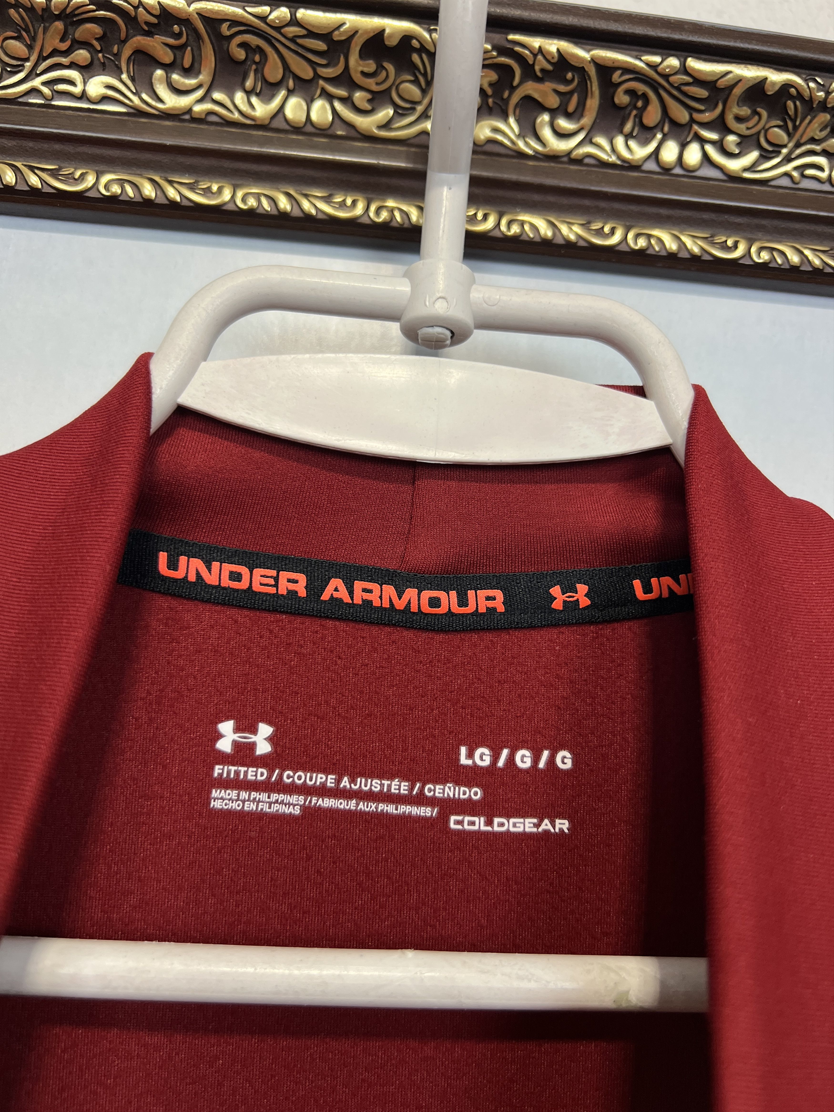 Under Armour St Pauli Football Player Issue Red Train Sweatshirt Jacket Size US L / EU 52-54 / 3 - 5 Thumbnail
