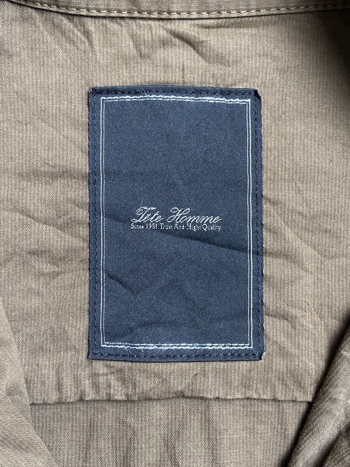 Issey Miyake TETE HOMME Brown Jacket Size US M / EU 48-50 / 2 - 12 Thumbnail