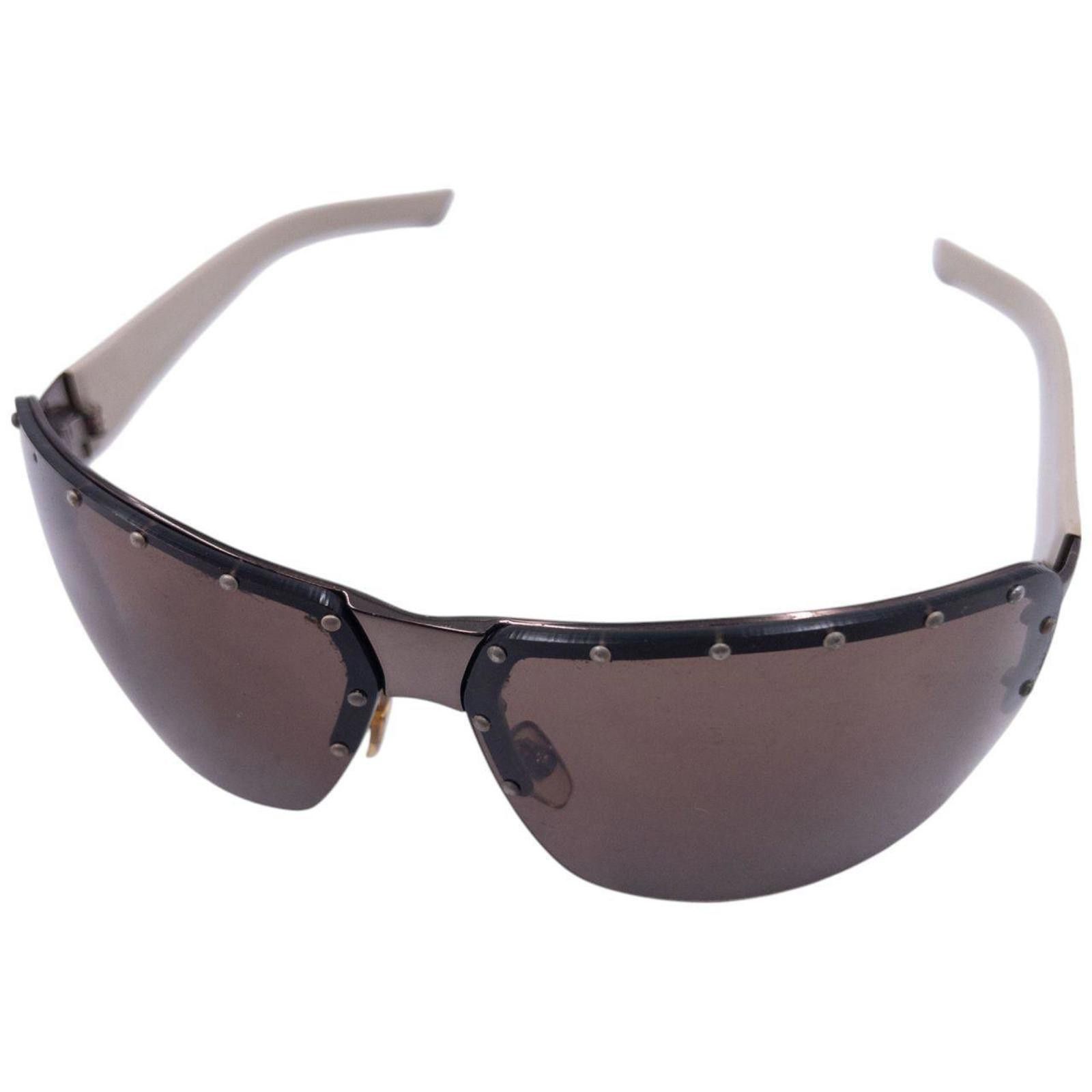 Gucci Vintage Gucci Monogram Sunglasses Size ONE SIZE - 5 Thumbnail