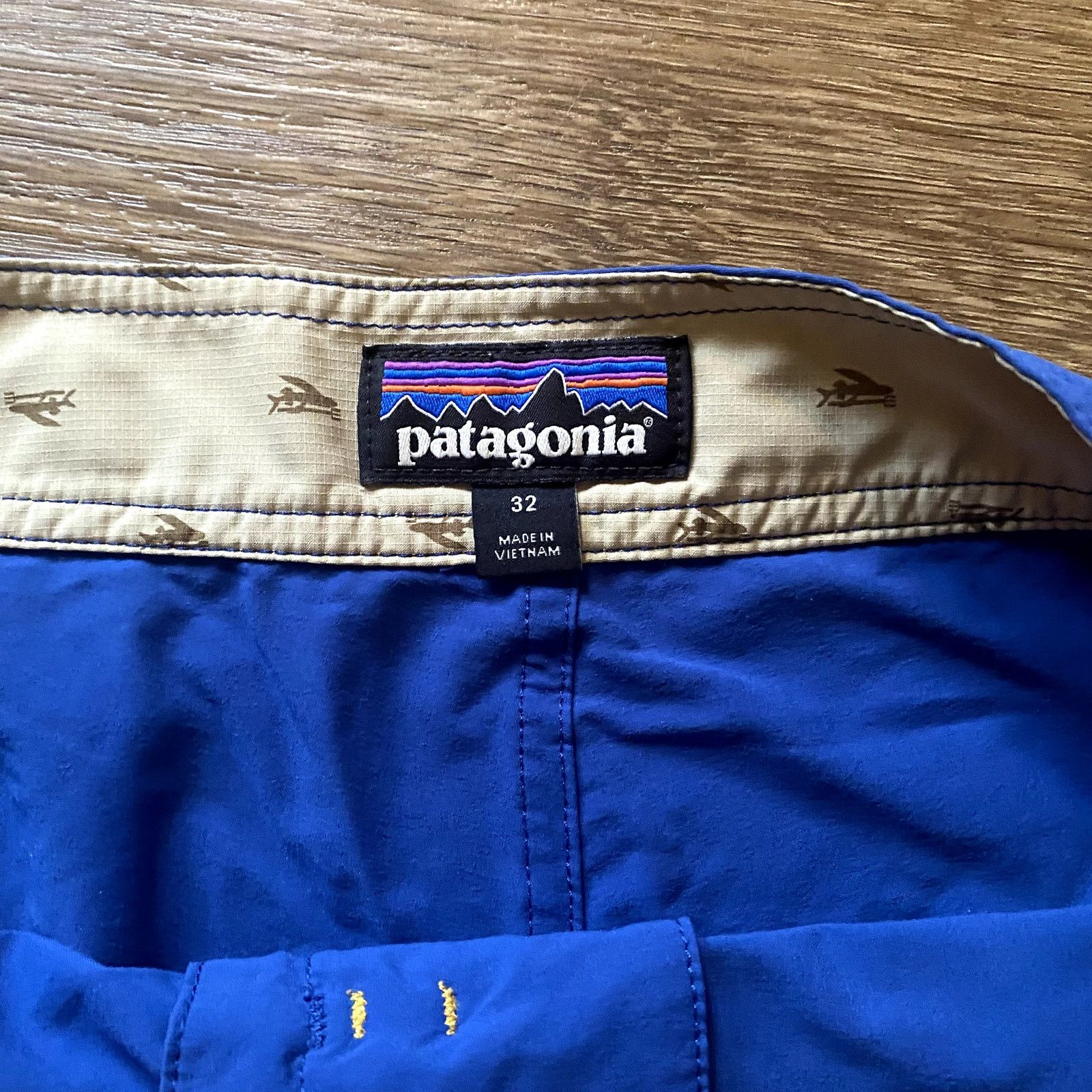 Patagonia Cobalt Blue Patagonia Swim / Casual Shorts Size US 32 / EU 48 - 3 Thumbnail