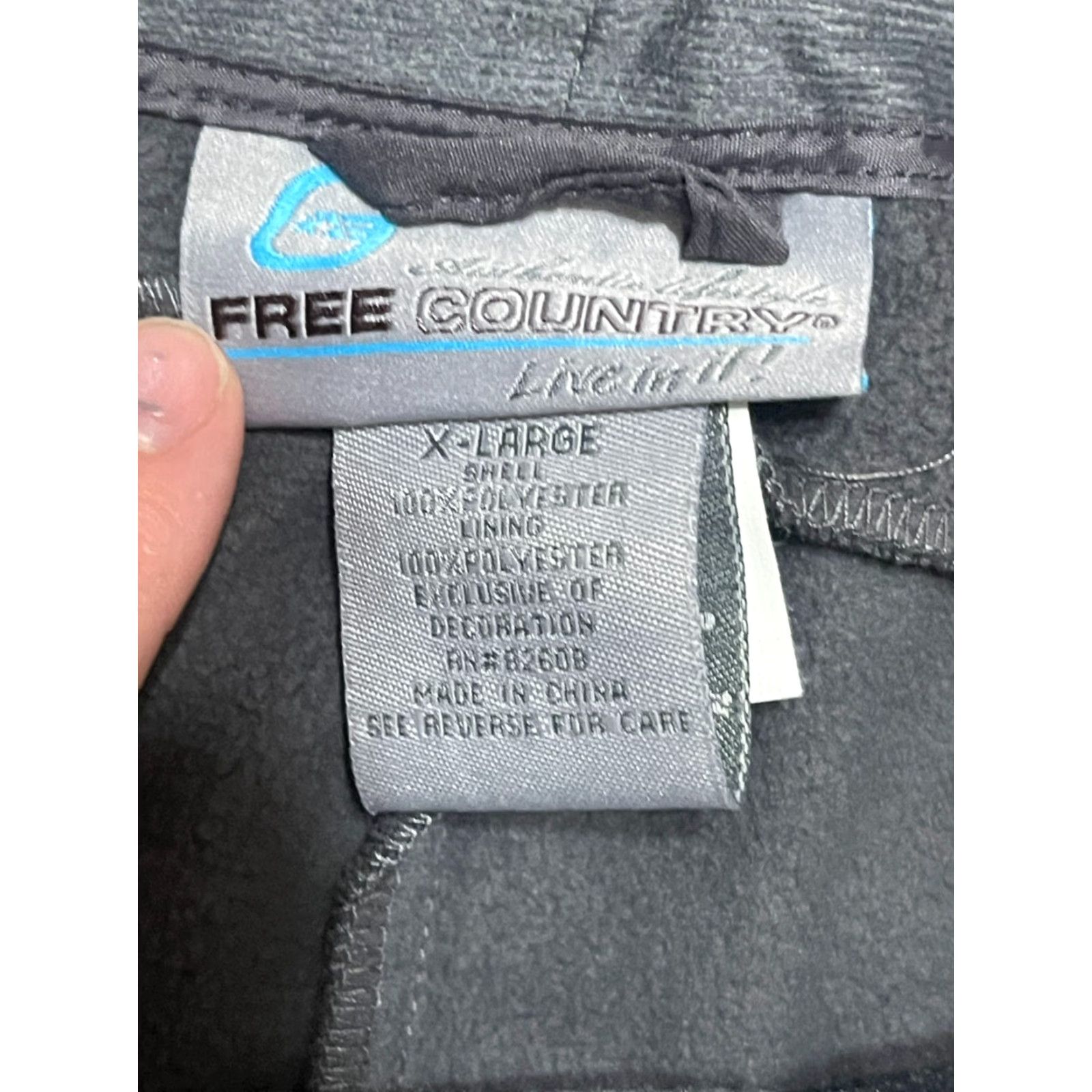 Free Country Free Country Women's Pants XL Gray Flared Lined Regular Inseam 30" Casual Size 40" / US 18 - 6 Thumbnail