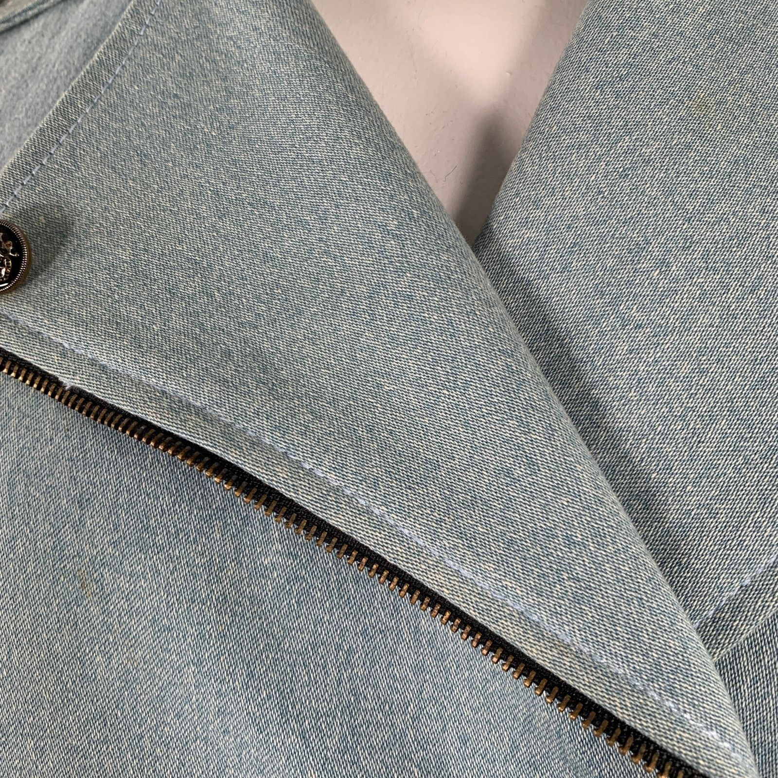 Other PROJECT WHITE ELEPHANT XL Black Blue Cotton Blend Jacket Size US XL / EU 56 / 4 - 7 Thumbnail