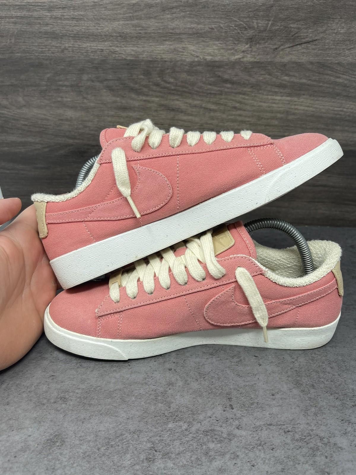 Nike Nike Blazer LX Low Sneakers Womens Size 8.5 Pink Canvas Size US 8.5 / IT 38.5 - 7 Thumbnail