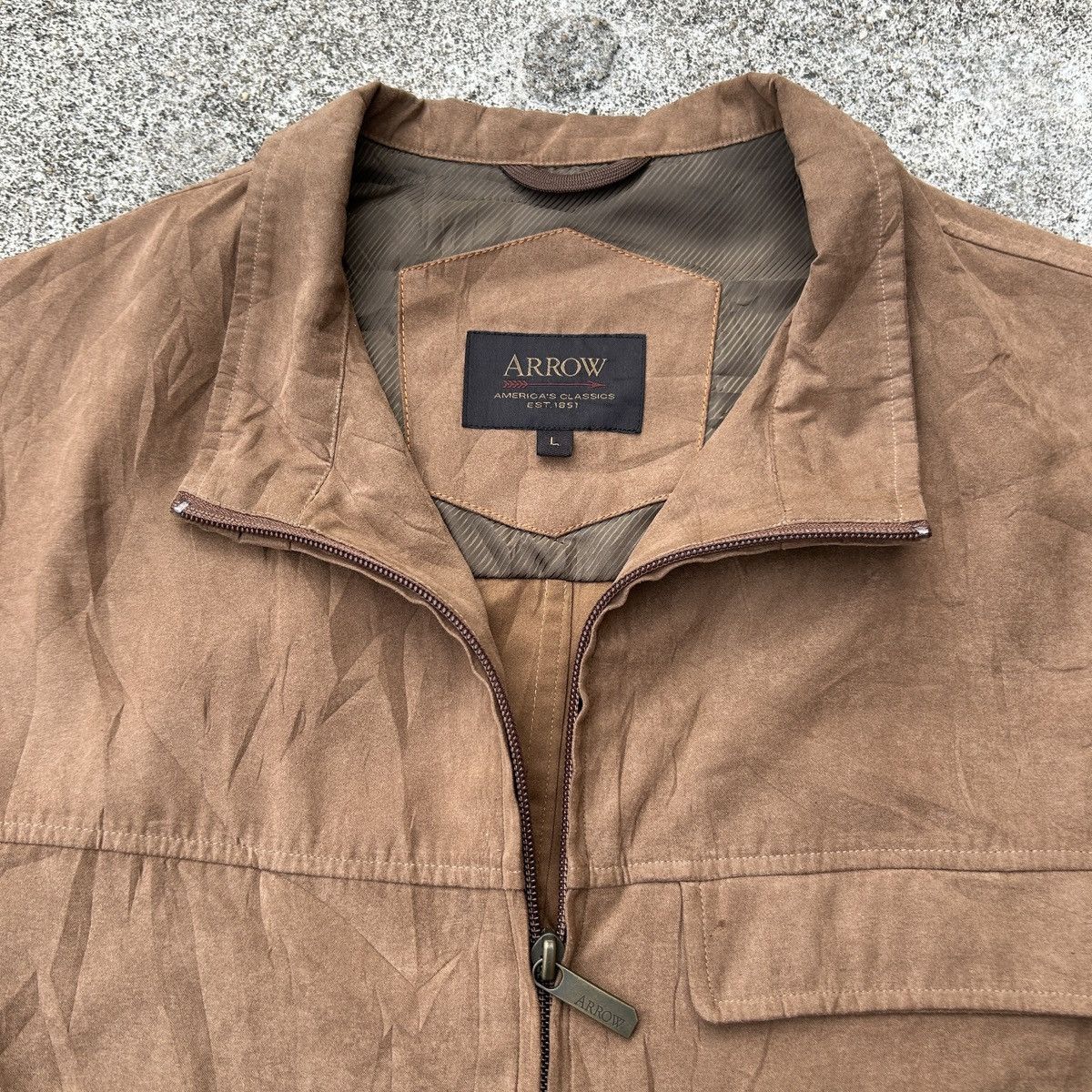 Arrow × Japanese Brand × Vintage Arrow Brown Jacket Size US S / EU 44-46 / 1 - 4 Thumbnail