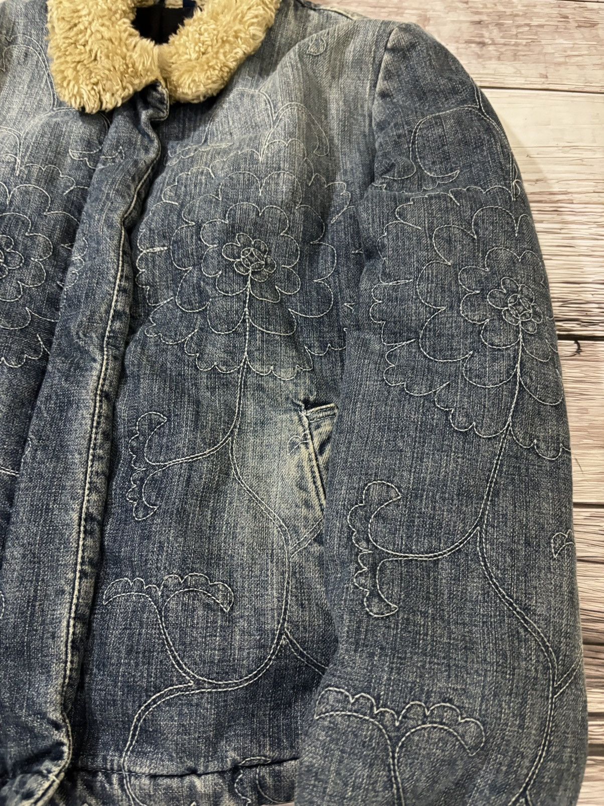 If Six Was Nine × Japanese Brand If Six Was Nine Style Japanese Denim Bomber Jacket yk2 Size US S / EU 44-46 / 1 - 4 Thumbnail