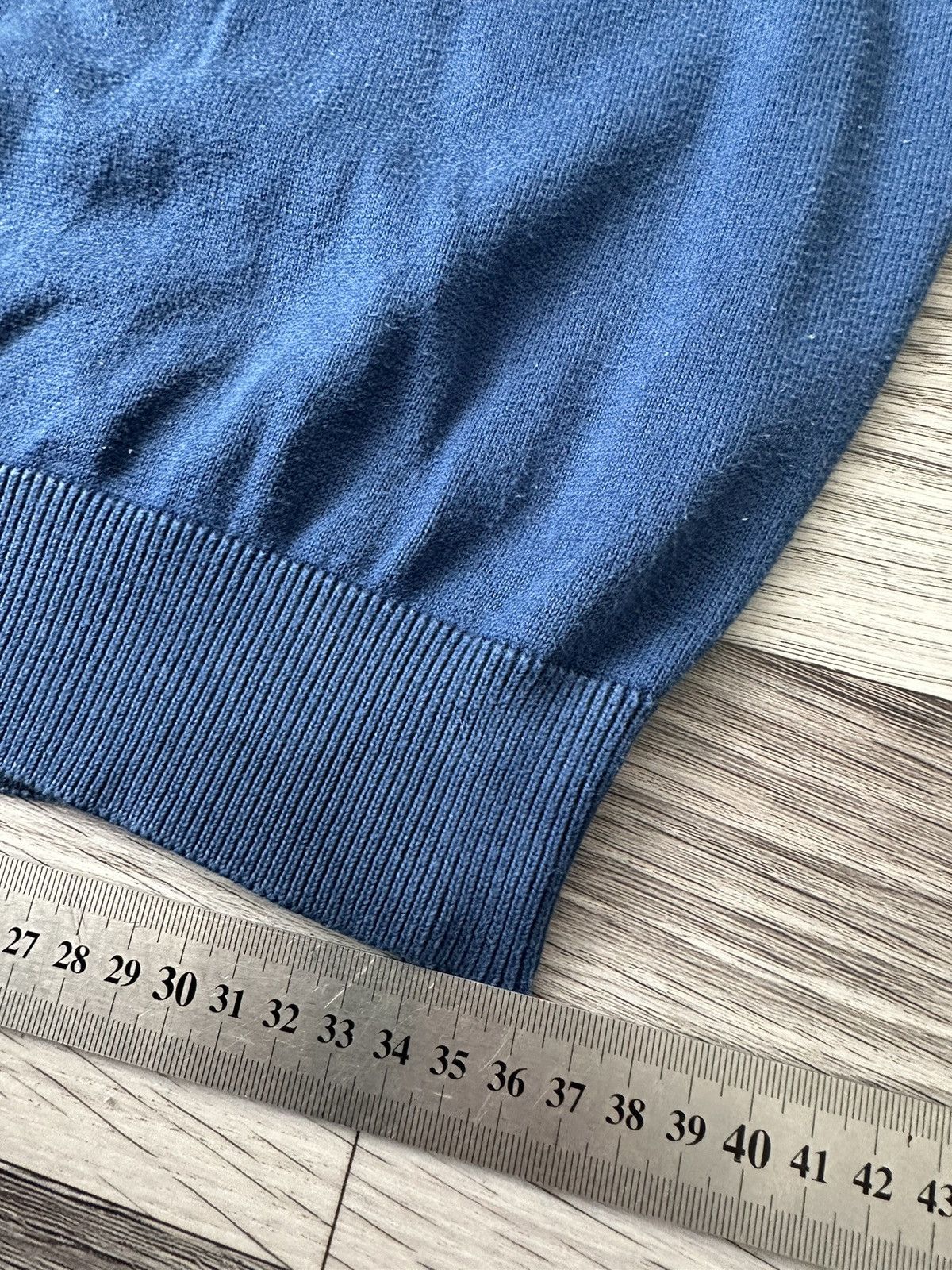 Lacoste Lacoste LIVE Thin Lightweight Blue Sweater size S hype Size US S / EU 44-46 / 1 - 8 Thumbnail