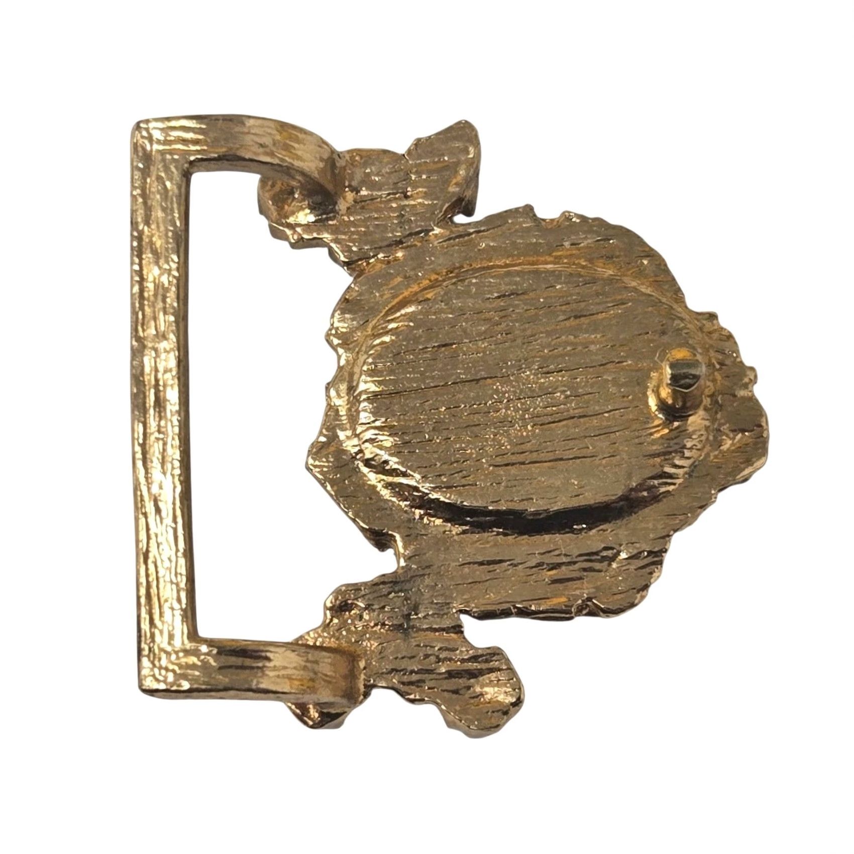 Vintage VINTAGE MCM Master Plate Letter “R” Monogram Belt Buckle Men’s Unisex Metal Art Deco Belt Buckle R Monogram Size ONE SIZE - 2 Thumbnail