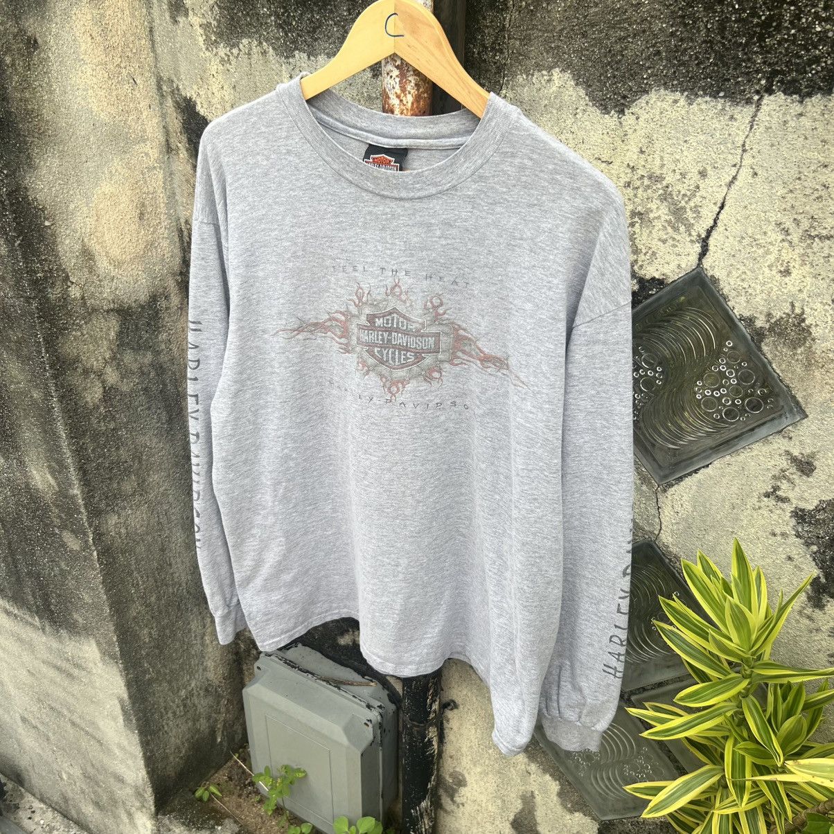 Harley Davidson “VINTAGE 1998” HARLEY DAVIDSON WIRE FLAME TEE Size US XL / EU 56 / 4 - 2 Thumbnail